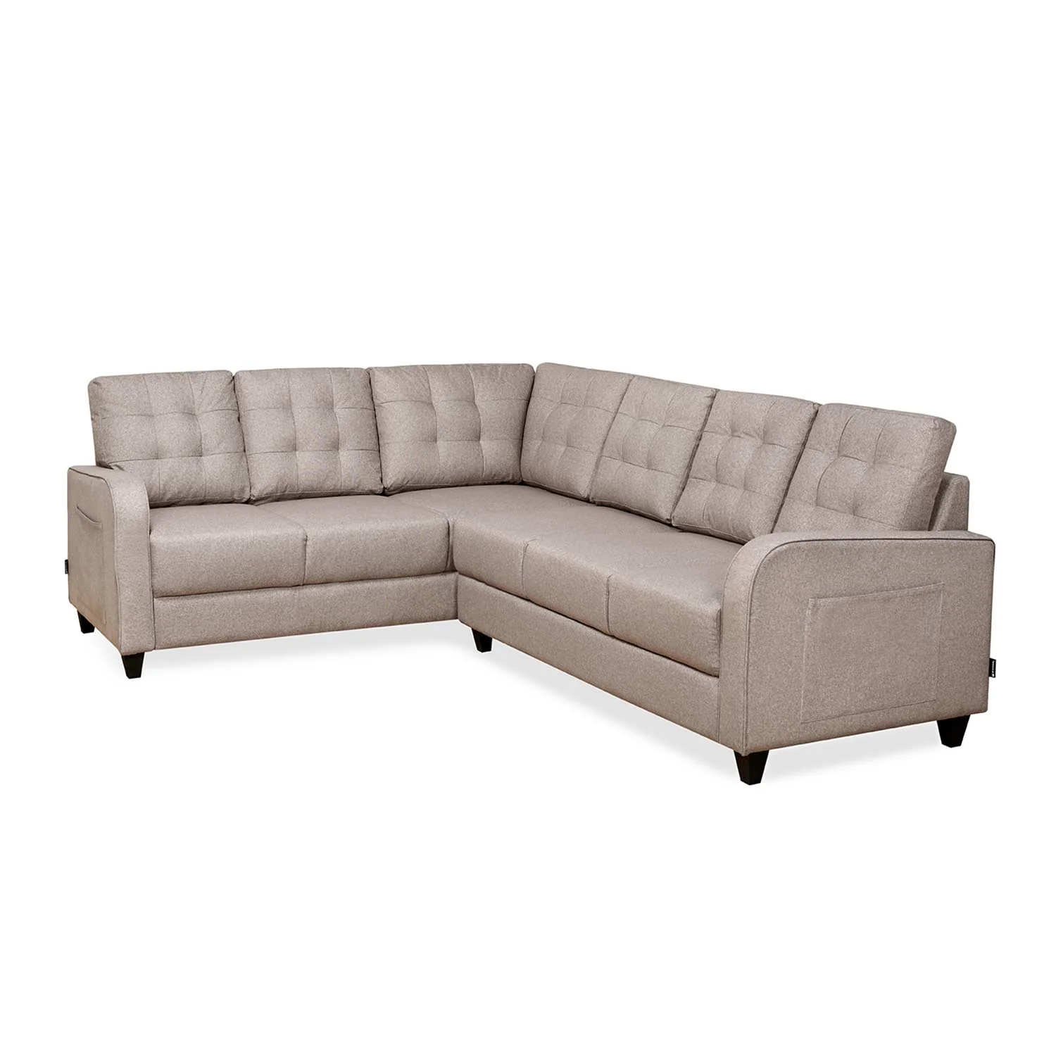 Nilkamal Protean Lounger RH Sofa (Light Brown) - Image 3