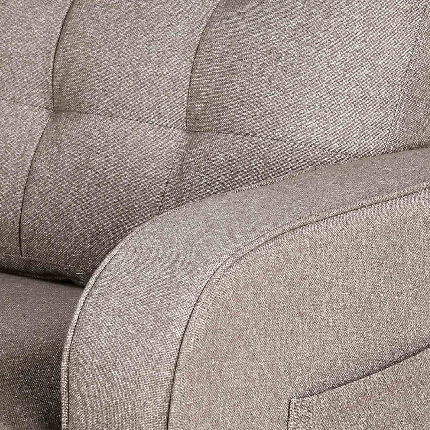 Nilkamal Protean Plus Corner Left Hand Side Sofa (Brown) - Image 3