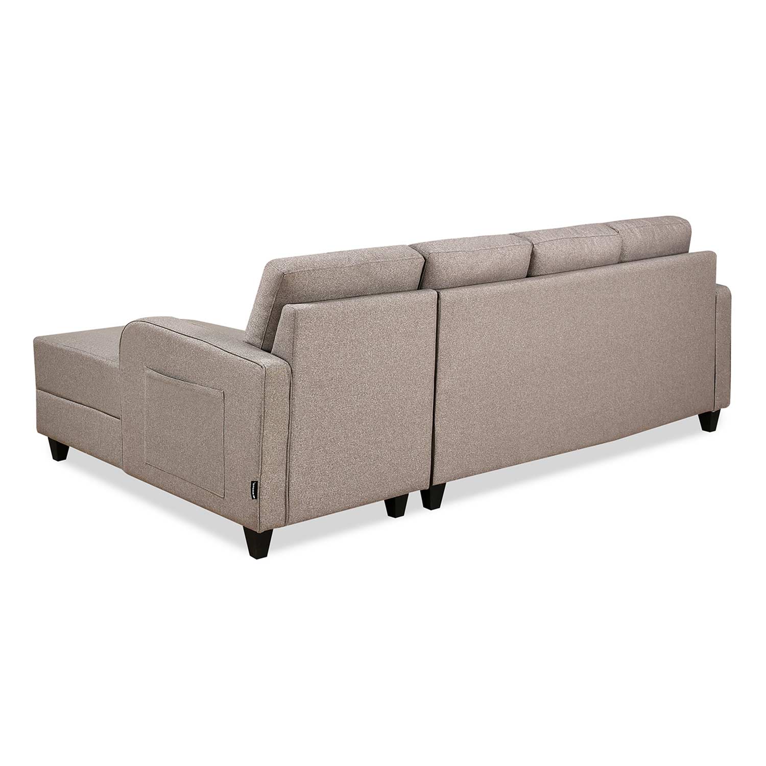 Nilkamal Protean Plus Lounger Left Hand Side Sofa (Brown) - Image 4