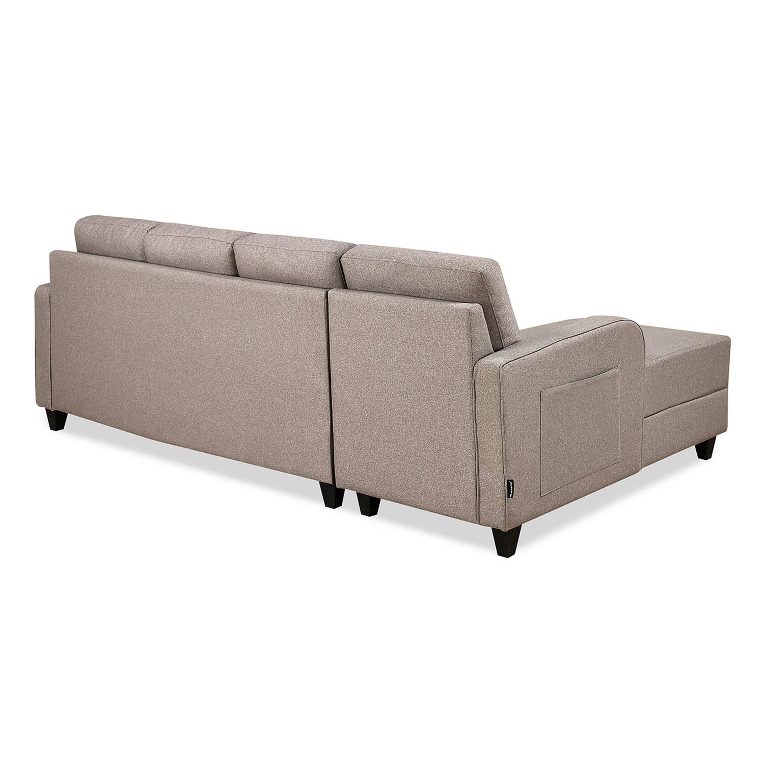 Nilkamal Protean Plus Lounger Right Hand Side Sofa (Brown) - Image 4