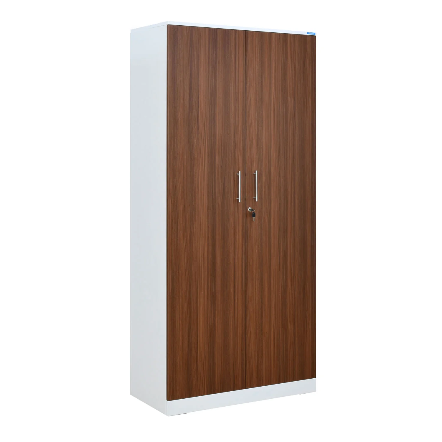 Nilkamal Rafel 2 Wooden Door Wardrode (Textured White) - Image 4