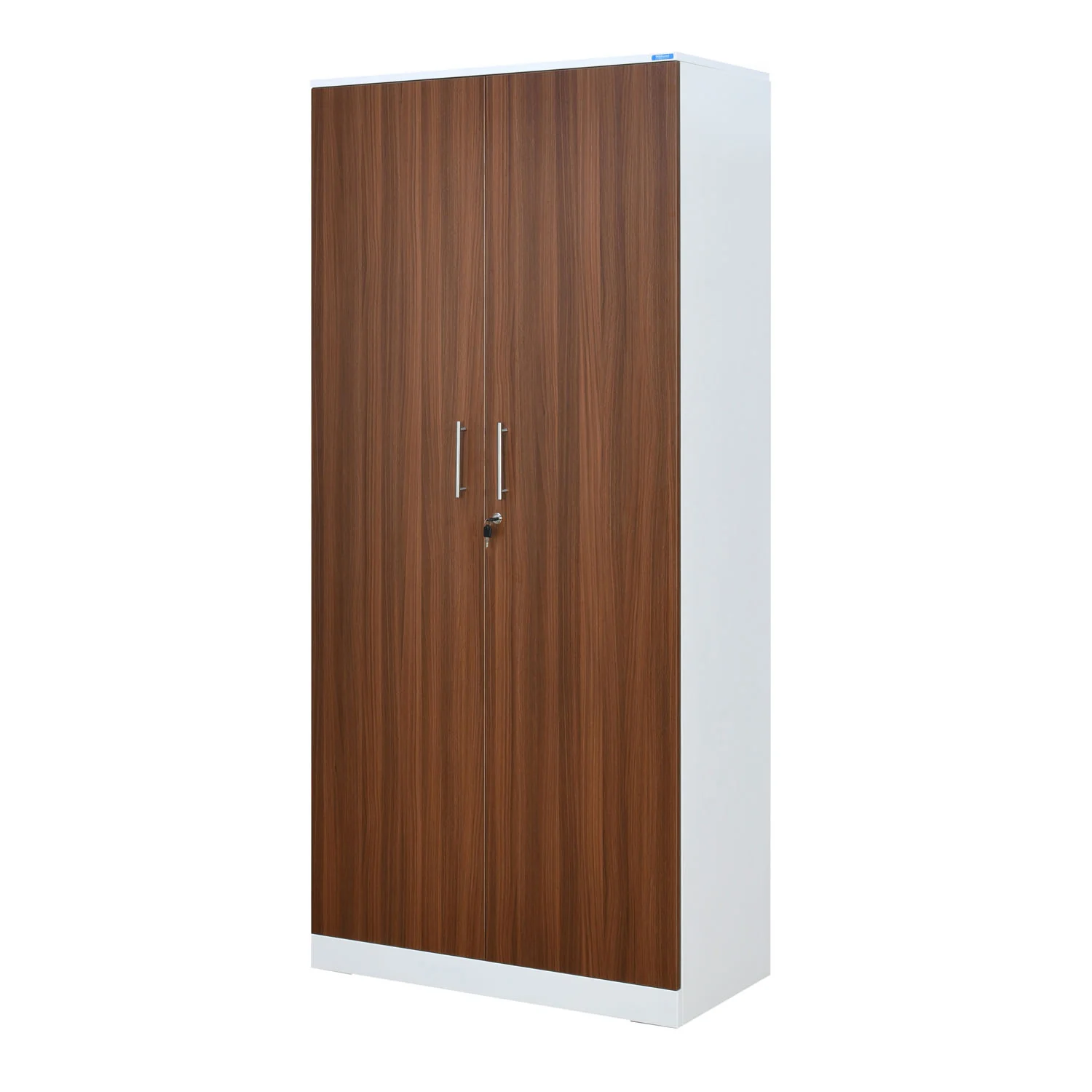 Nilkamal Rafel 2 Wooden Door Wardrode (Textured White) - Image 5