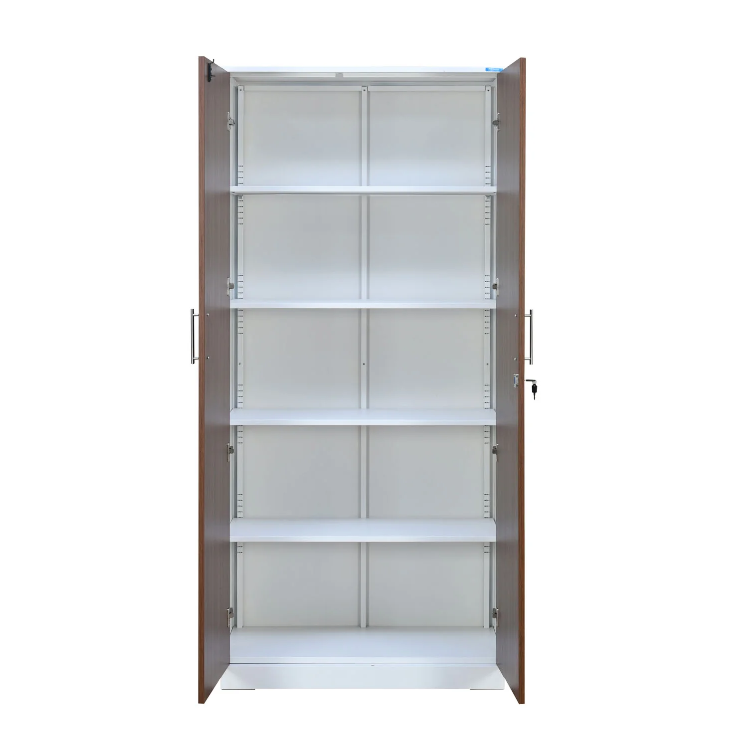 Nilkamal Rafel 2 Wooden Door Wardrode (Textured White) - Image 6