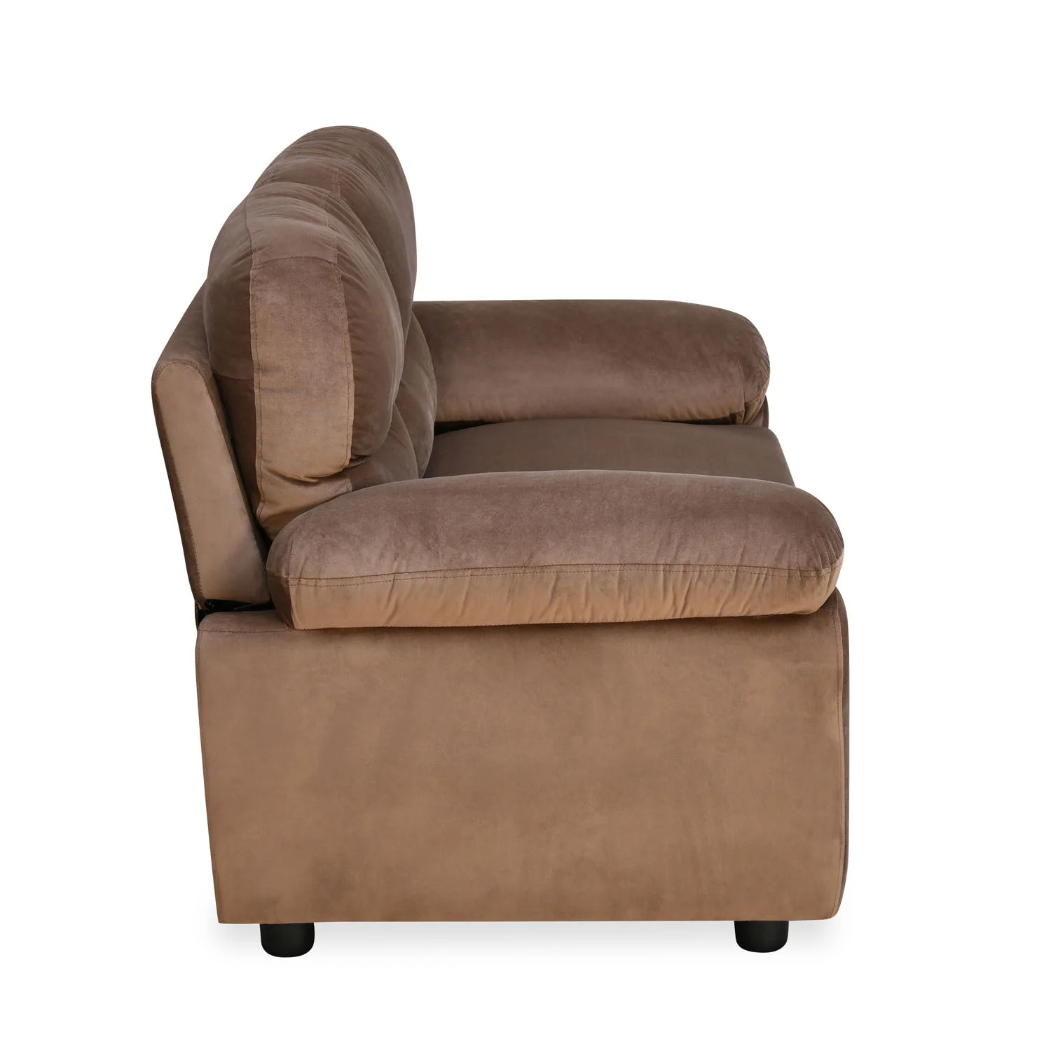 Nilkamal Rebecca Fabric 2 Seater Sofa (Brown) - Image 5