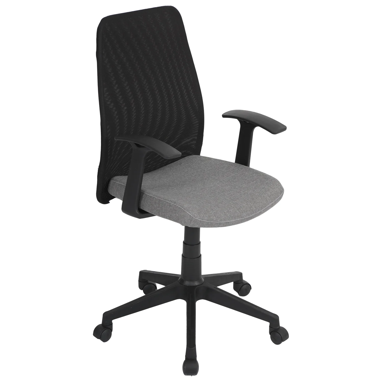 Nilkamal Rhine Mid Back Mesh Office Chair (Grey / Black) - Image 3