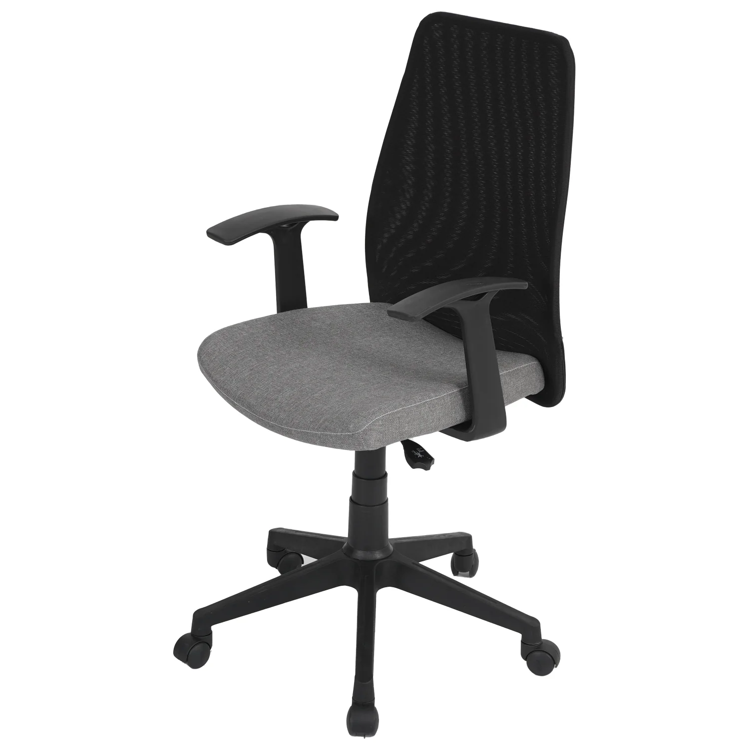Nilkamal Rhine Mid Back Mesh Office Chair (Grey / Black) - Image 4