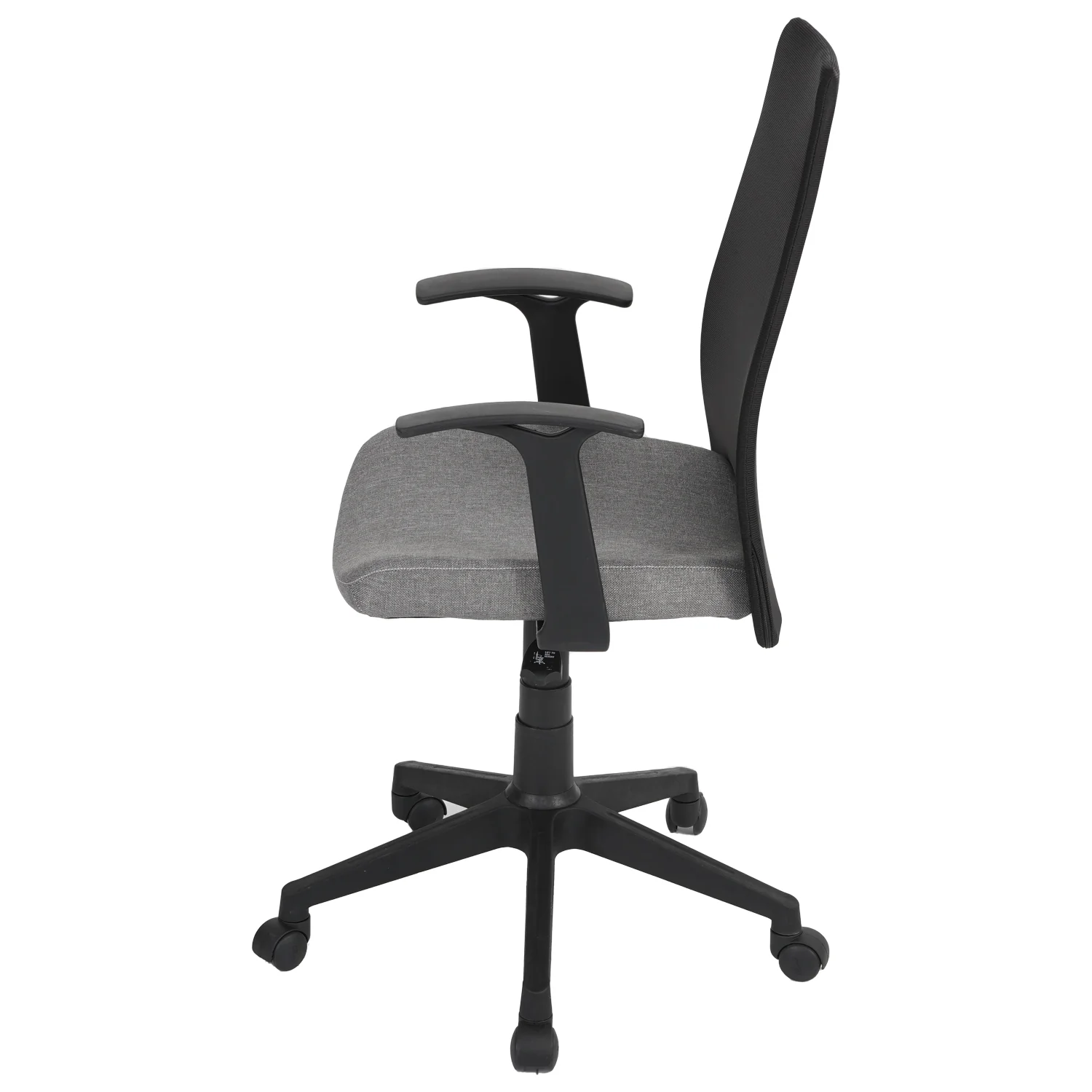Nilkamal Rhine Mid Back Mesh Office Chair (Grey / Black) - Image 5