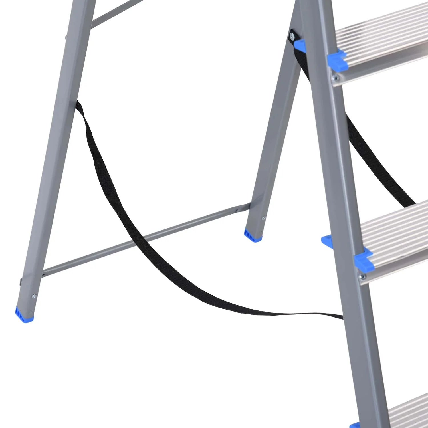 Nilkamal Rise 5 Step Steel Ladder (Grey) - Image 15