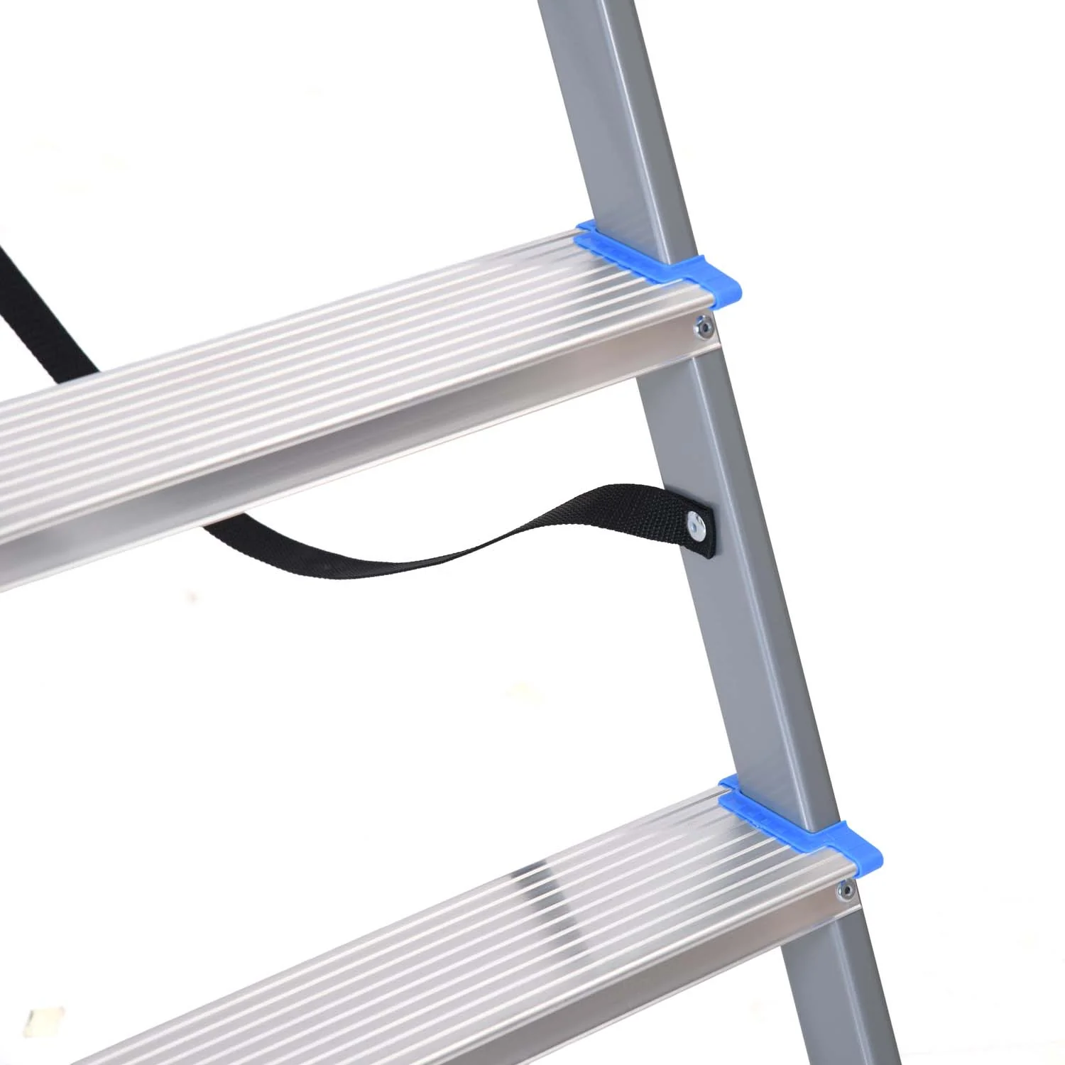 Nilkamal Rise 5 Step Steel Ladder (Grey) - Image 16