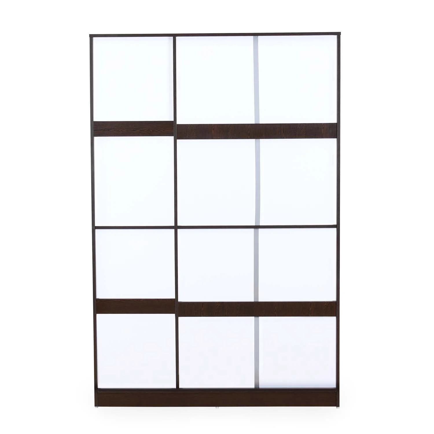 Nilkamal Riva 3 Door Wardrobe with Mirror (Wenge) - Image 13