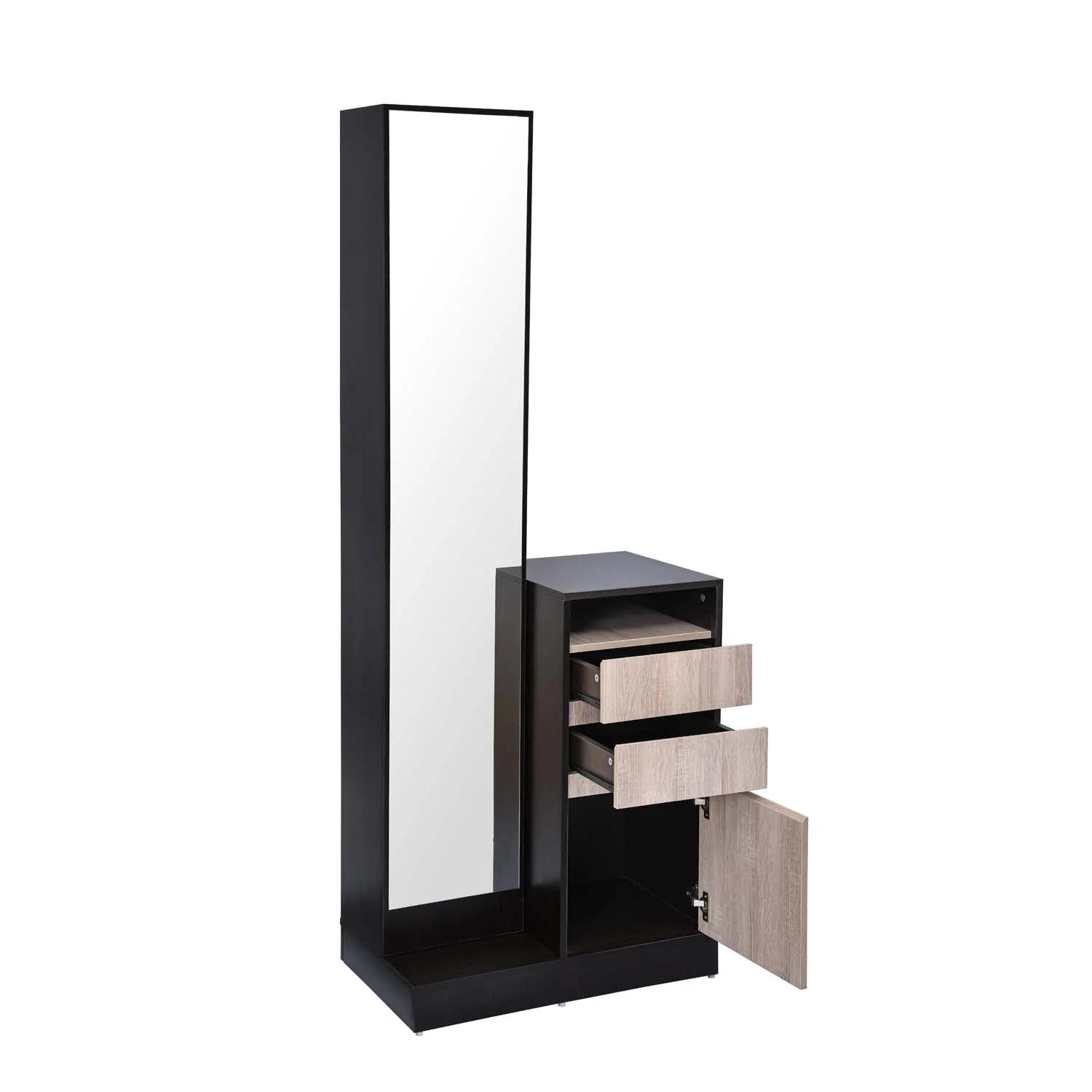 Nilkamal Riva Dresser (Wenge & Sonoma Oak) - Image 5
