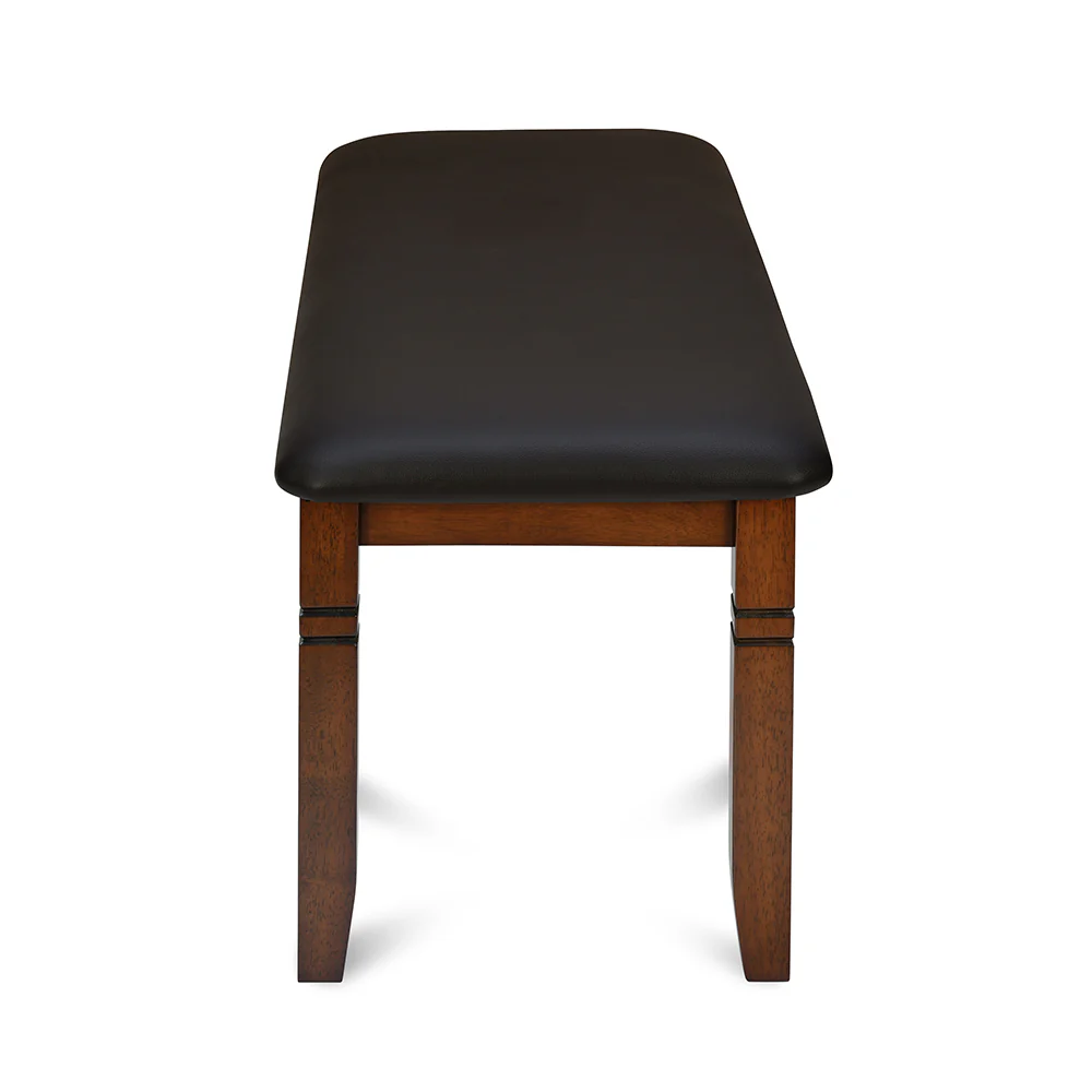 Nilkamal Rover Multi Use Medium Sitting Bench for Living Room | Dining Room (Walnut Brown) - Image 4