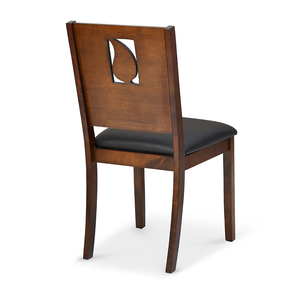 Nilkamal Rover 4 Seater Dining Set with Bench (Walnut Brown) - Image 13