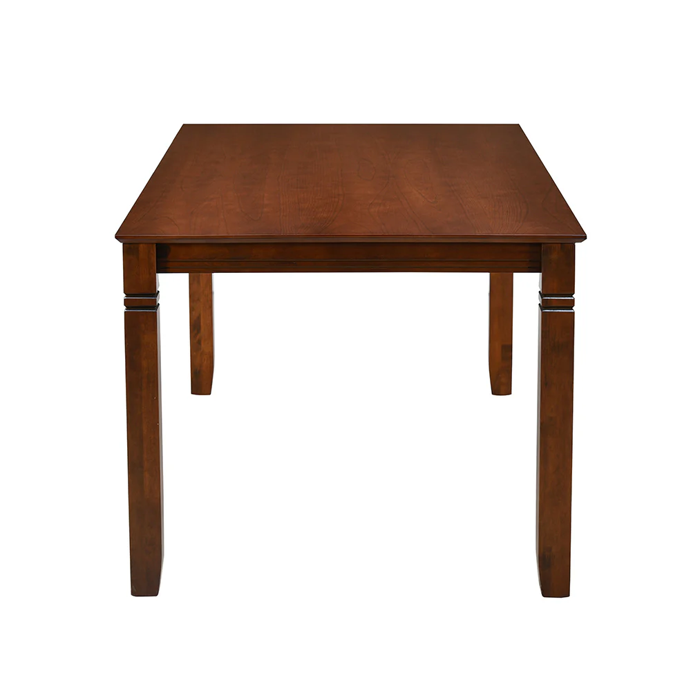 Nilkamal Rover 4 Seater Dining Table (Walnut Brown) - Image 4