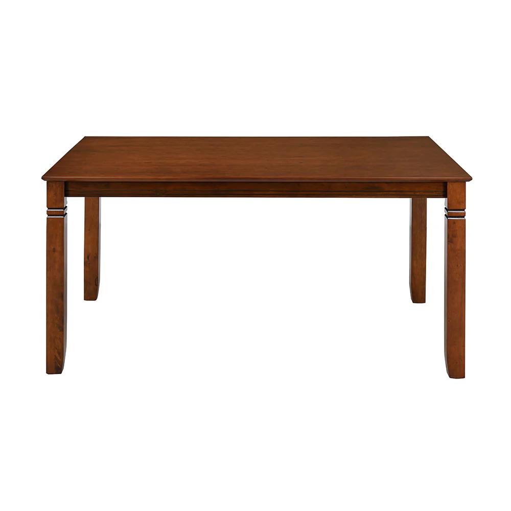 Nilkamal Rover 6 Seater Dining Table (Walnut Brown) - Image 3