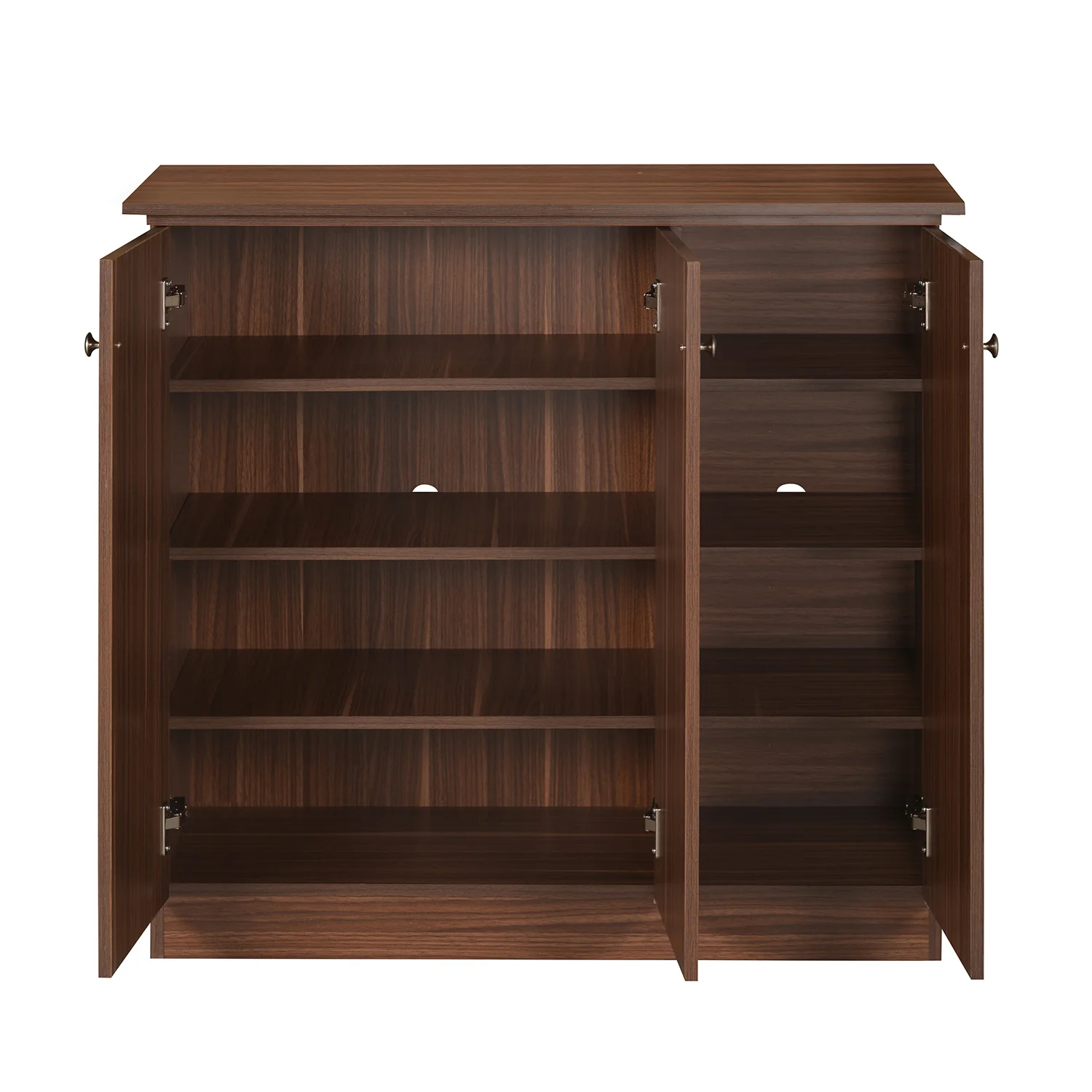 Nilkamal Rowan Shoe Cabinet (Walnut) - Image 4