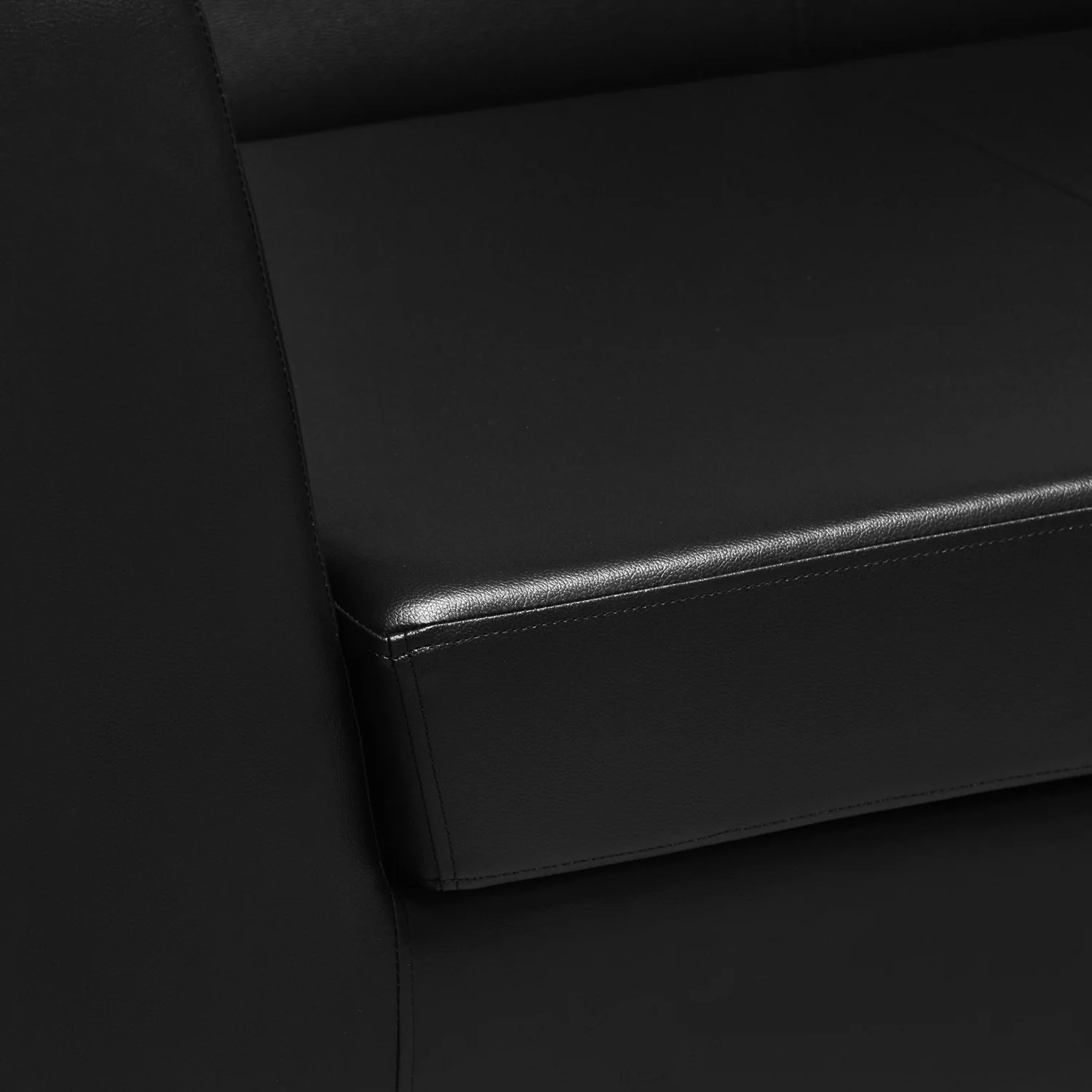 Nilkamal Russo 1 Seater Sofa (Cola Black) - Image 3