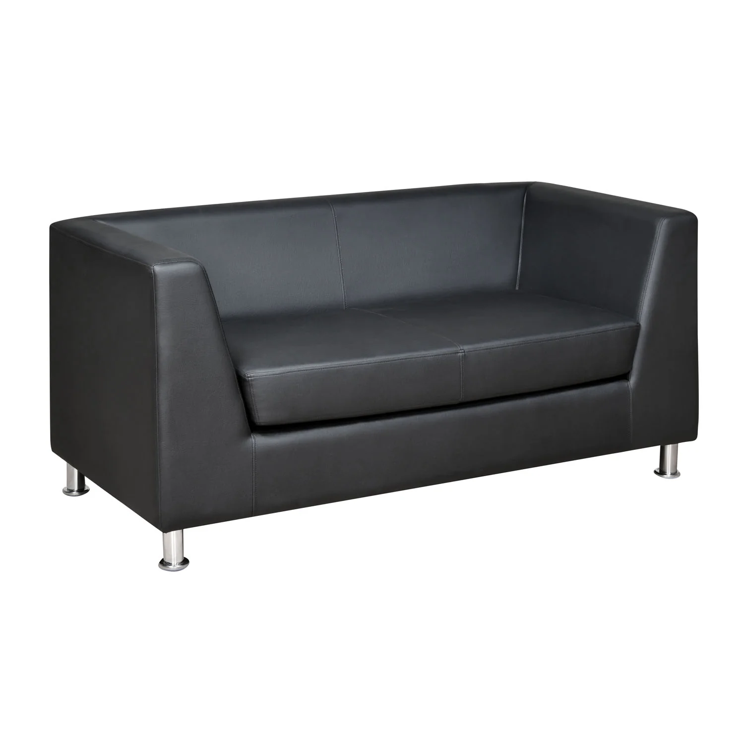 Nilkamal Russo 2 Seater Sofa (Cola Black) - Image 3