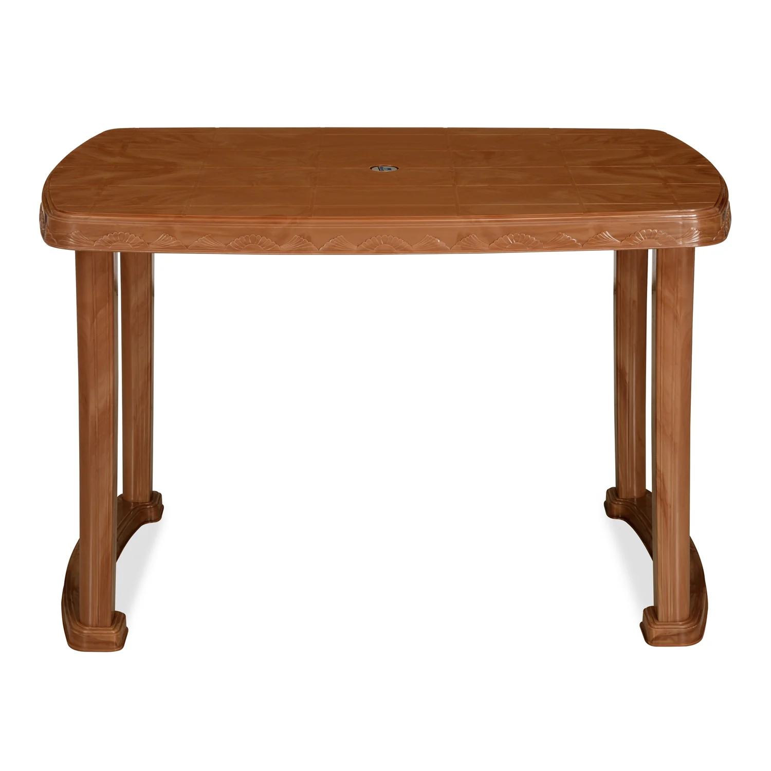 Nilkamal Shahenshah Plastic Rectangular 4 Seater Dining Table Set - Image 5
