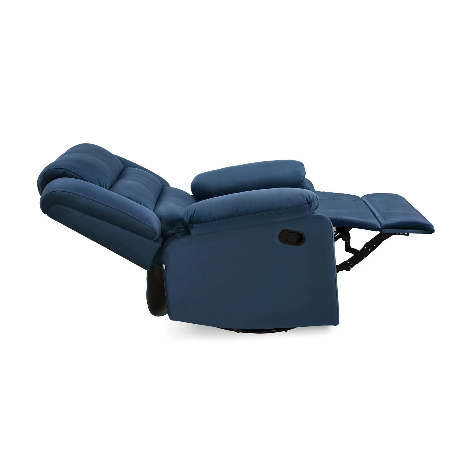 Nilkamal Sierra 1 Seater Rocker & Swivel Recliner Sofa (Blue) - Image 14
