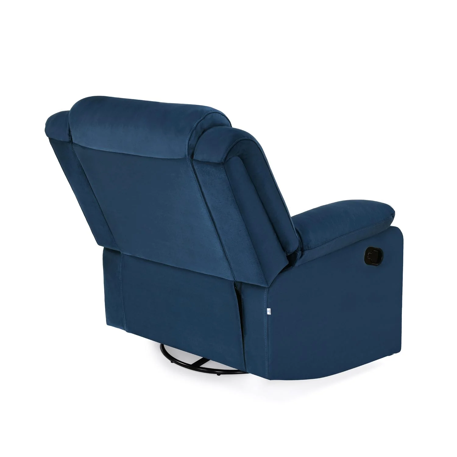 Nilkamal Sierra 1 Seater Rocker & Swivel Recliner Sofa (Blue) - Image 16