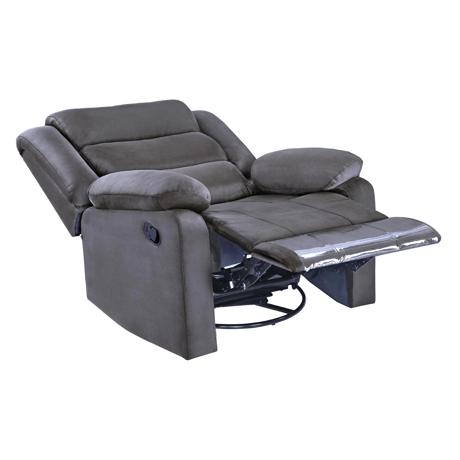 Nilkamal Sierra 1 Seater Rocker & Swivel Recliner Sofa (Brown) - Image 13