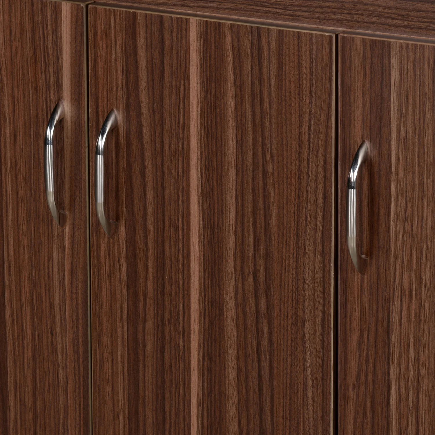 Nilkamal Stella Shoe Cabinet / Rack (Walnut) - Image 5