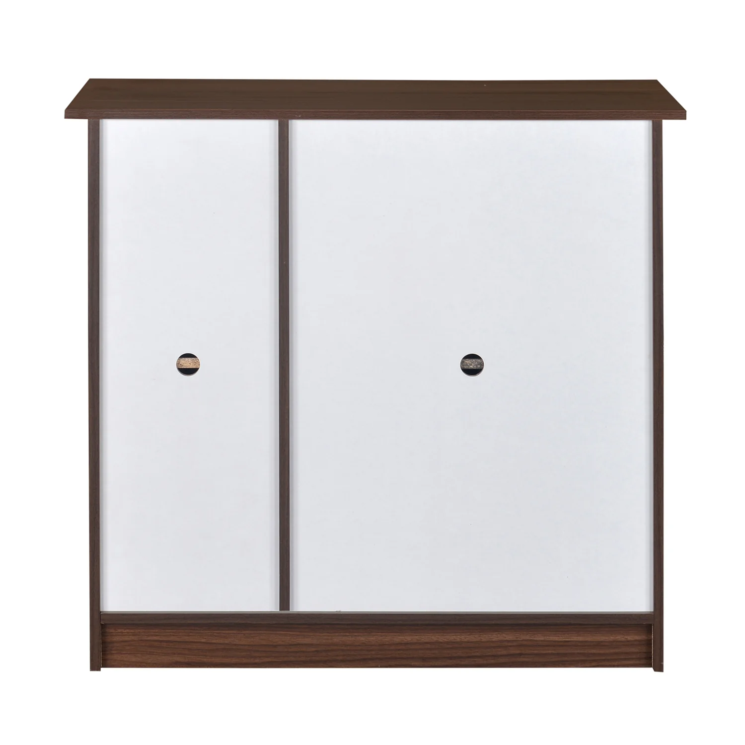 Nilkamal Stella Shoe Cabinet / Rack (Walnut) - Image 6