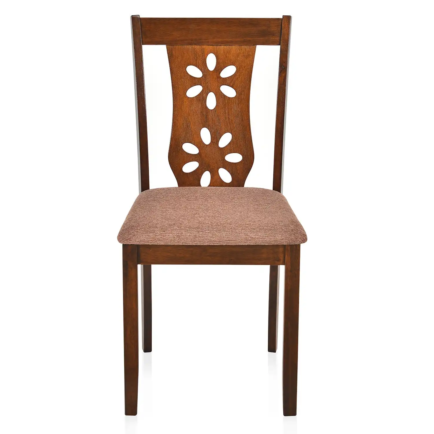 Nilkamal Sutlej 4 Seater Dining Set With Bench (Antique Cherry) - Image 6