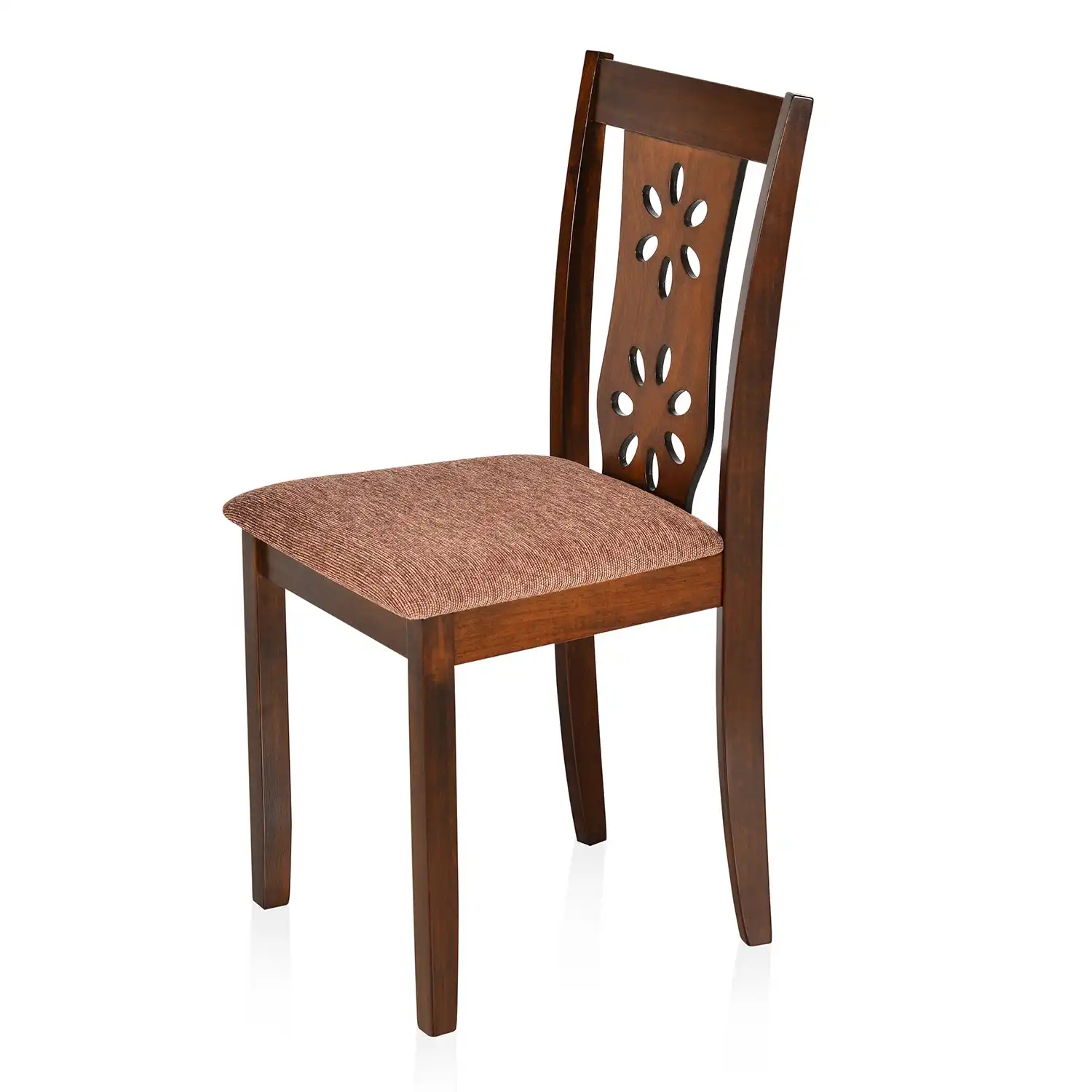 Nilkamal Sutlej 4 Seater Dining Set With Bench (Antique Cherry) - Image 7