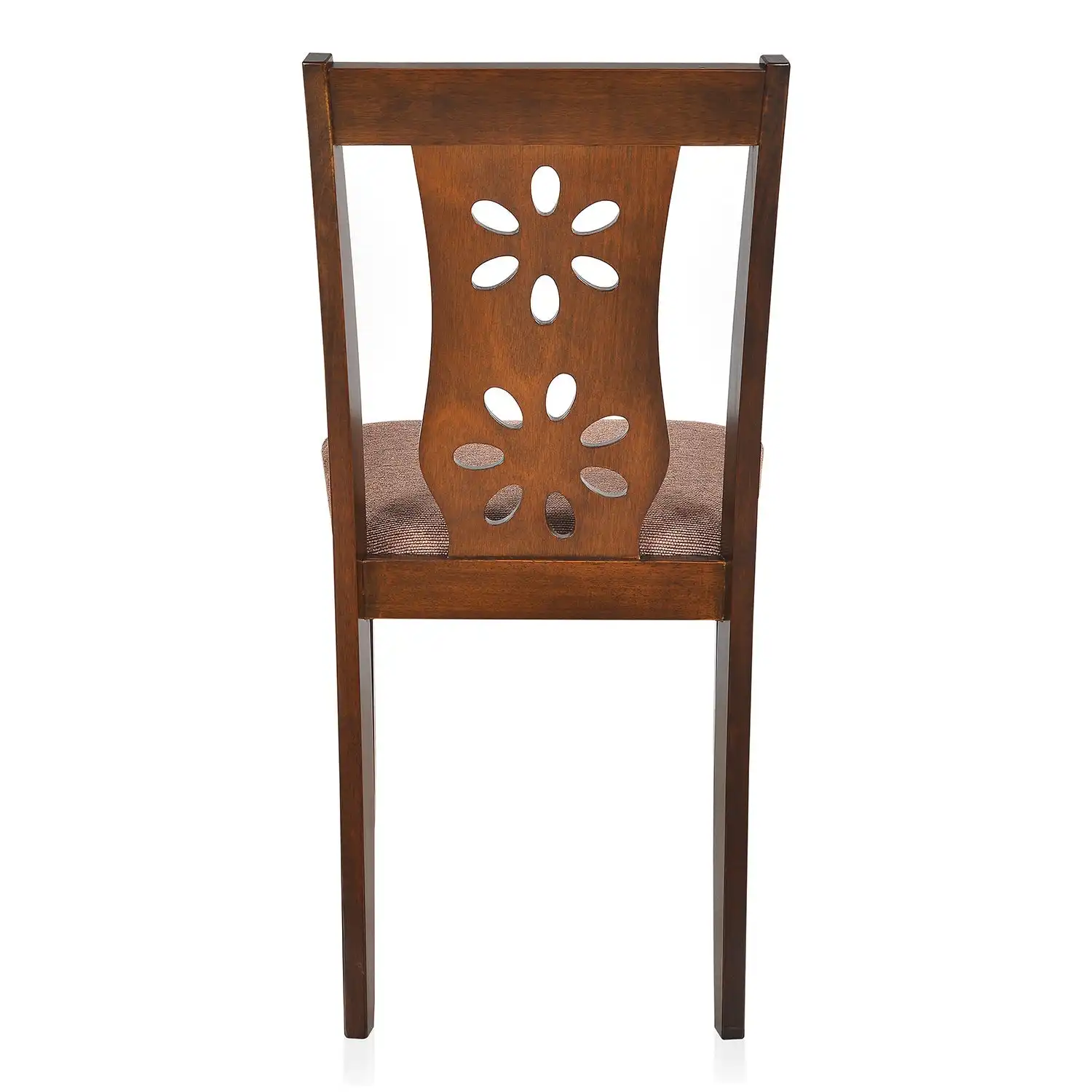 Nilkamal Sutlej 4 Seater Dining Set With Bench (Antique Cherry) - Image 8
