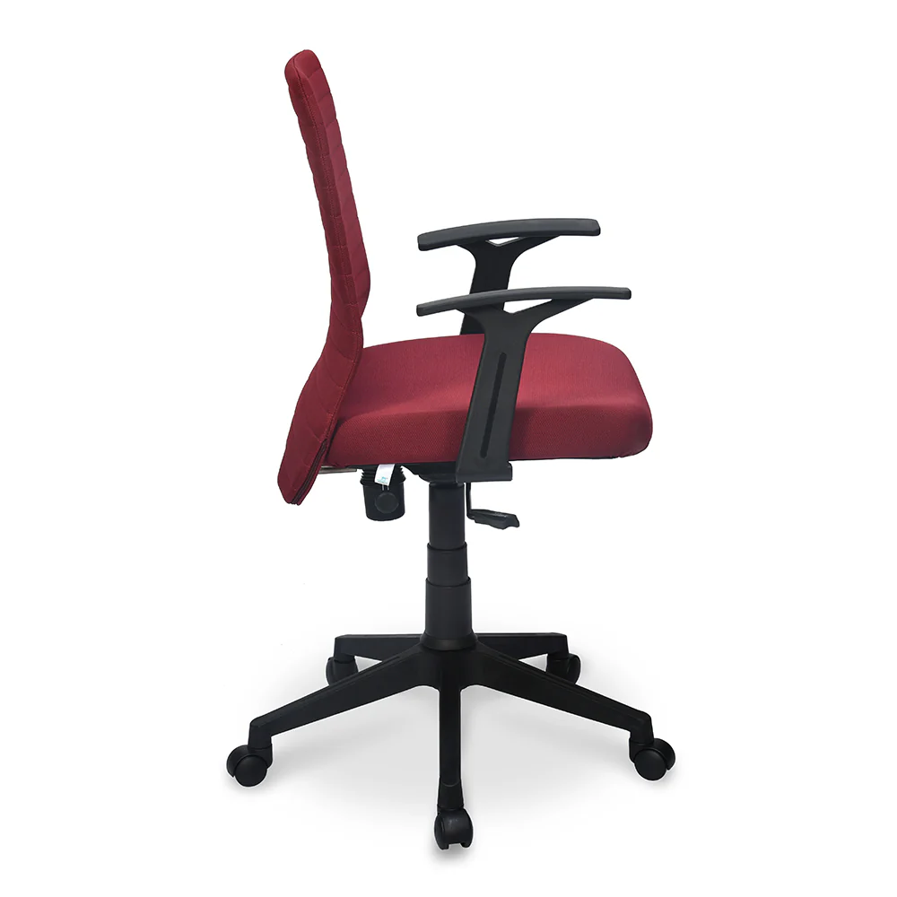 Nilkamal Thames Neo Mid Back Fabric Chair - Image 24
