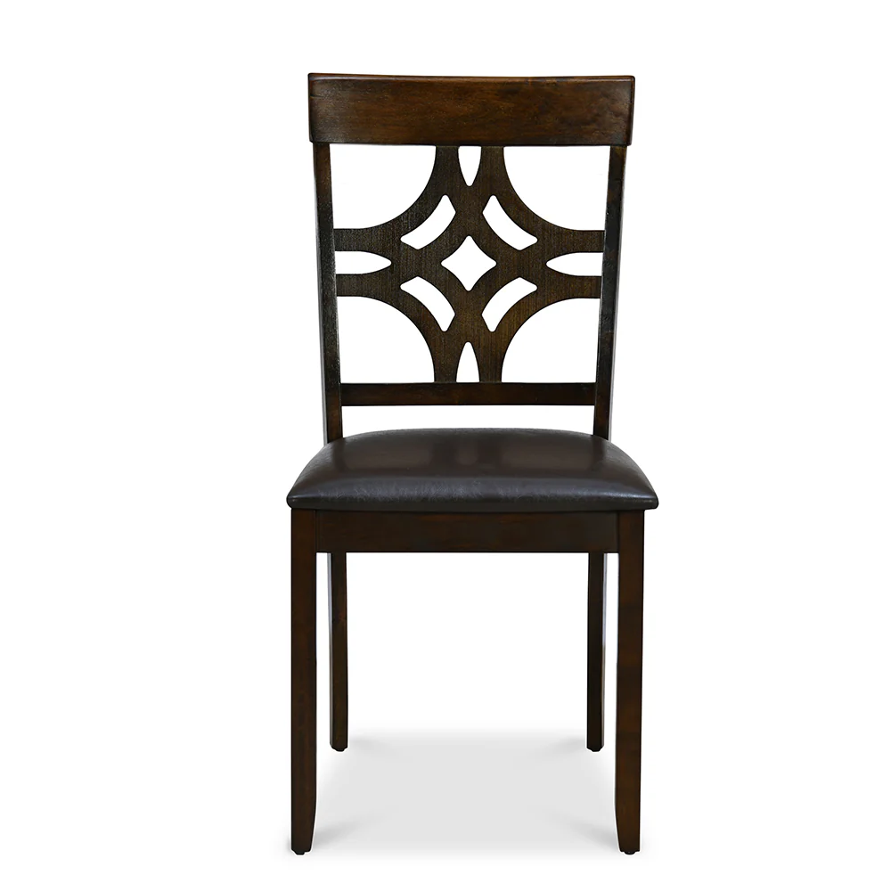 Nilkamal Tivoli 4 Seater Dining Set with Bench (Brown) - Image 12