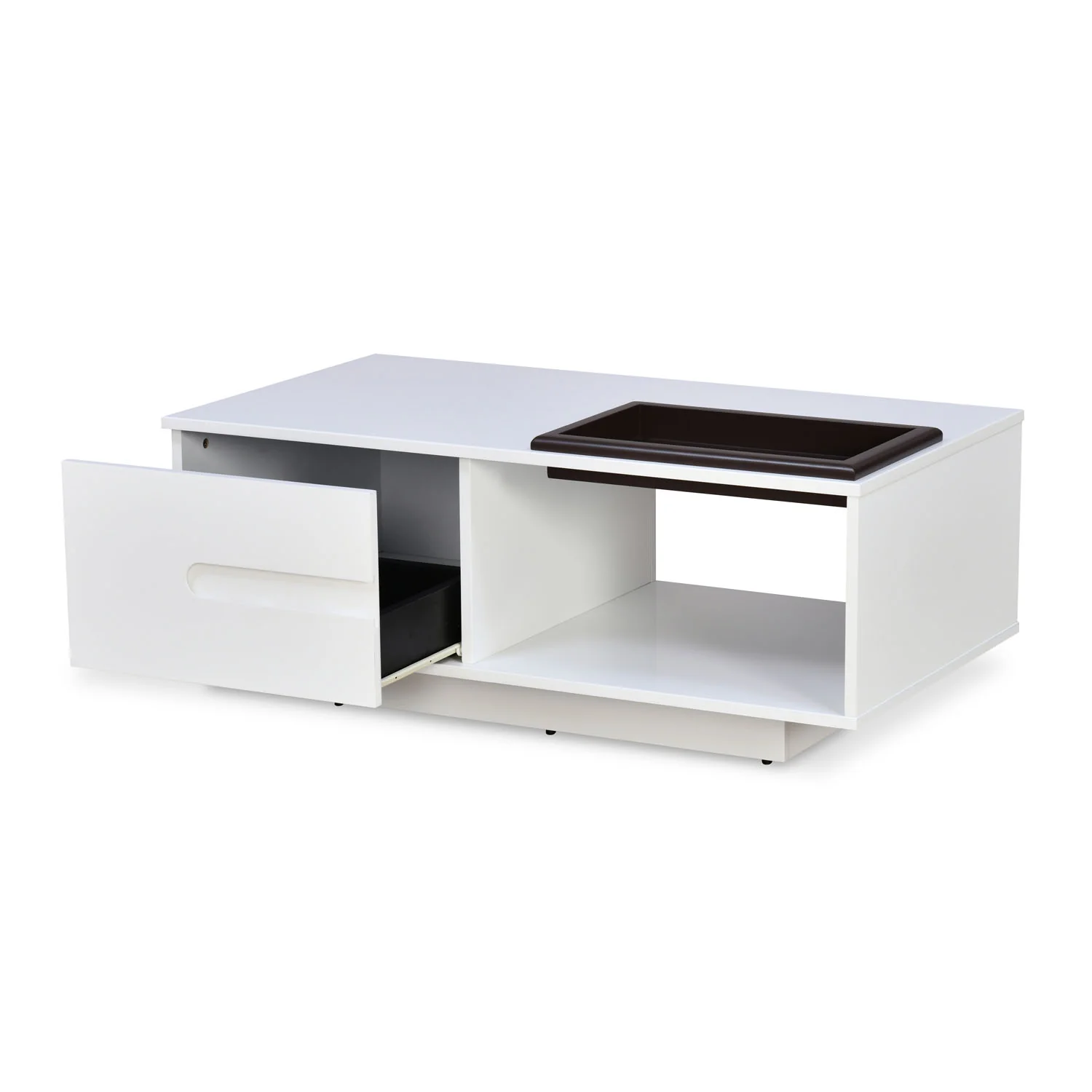 Nilkamal Trevi Engineered Wood Center Table (White) - Image 5