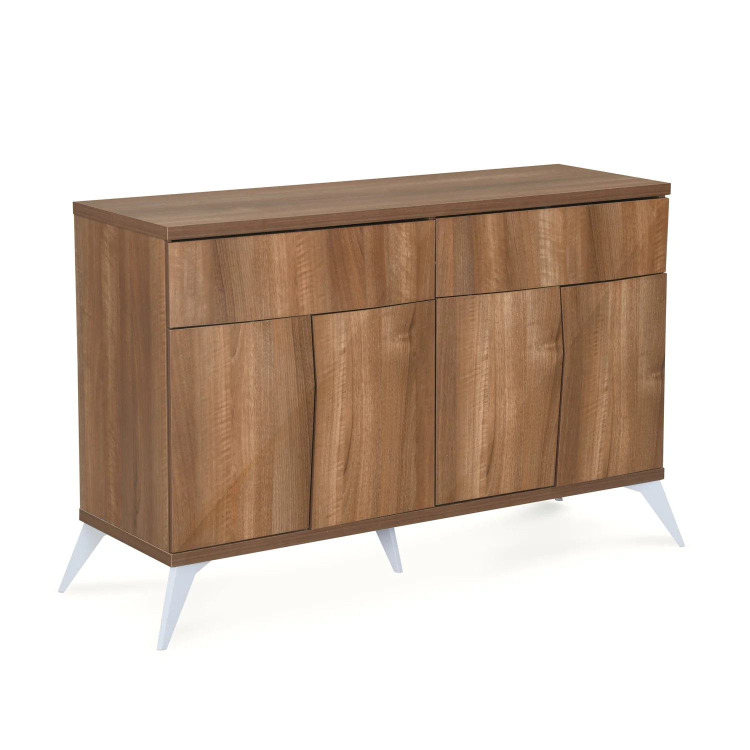 Nilkamal Trixie Buffet Sideboard Cabinet (Oak) - Image 5