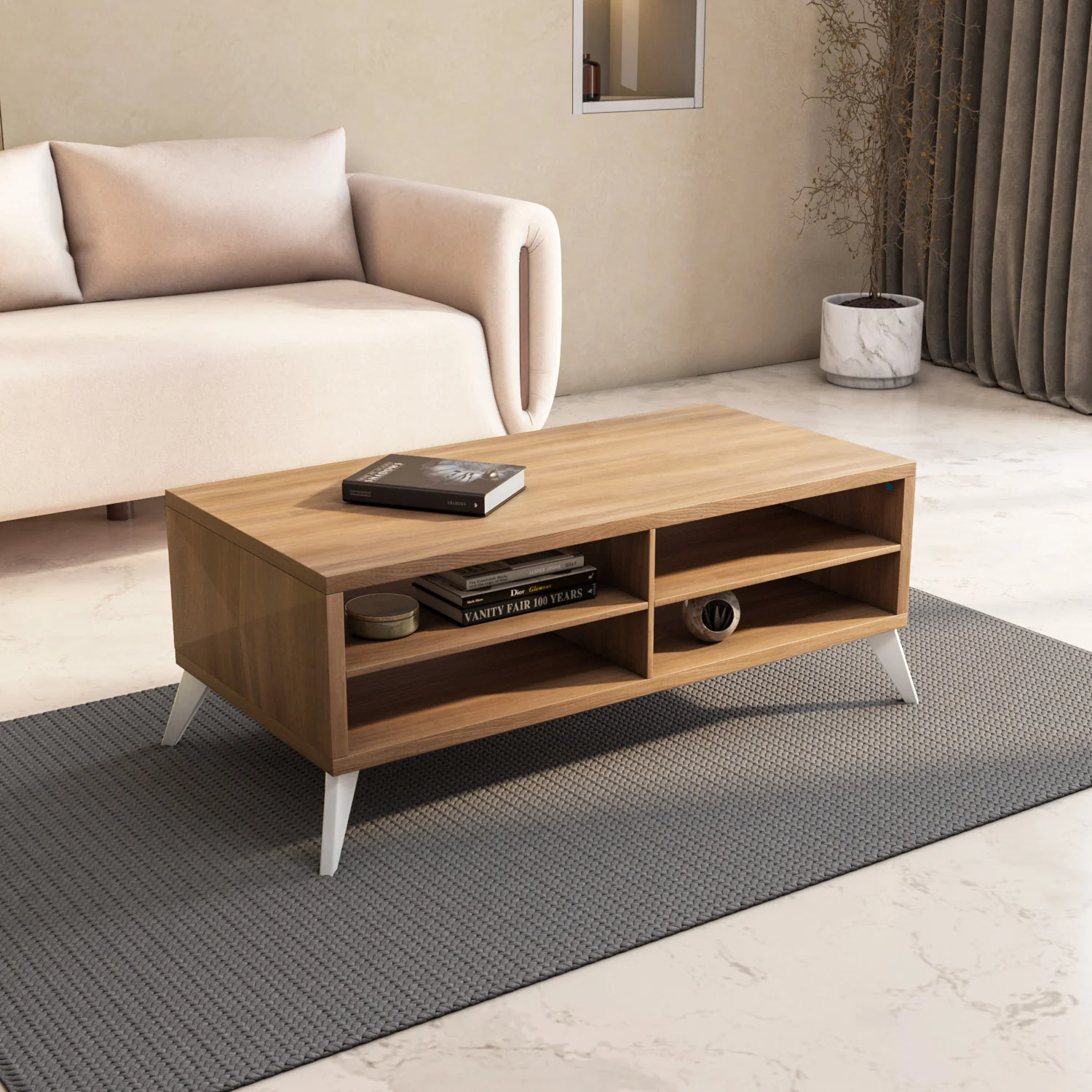 Nilkamal Trixie Center Table (Oak)