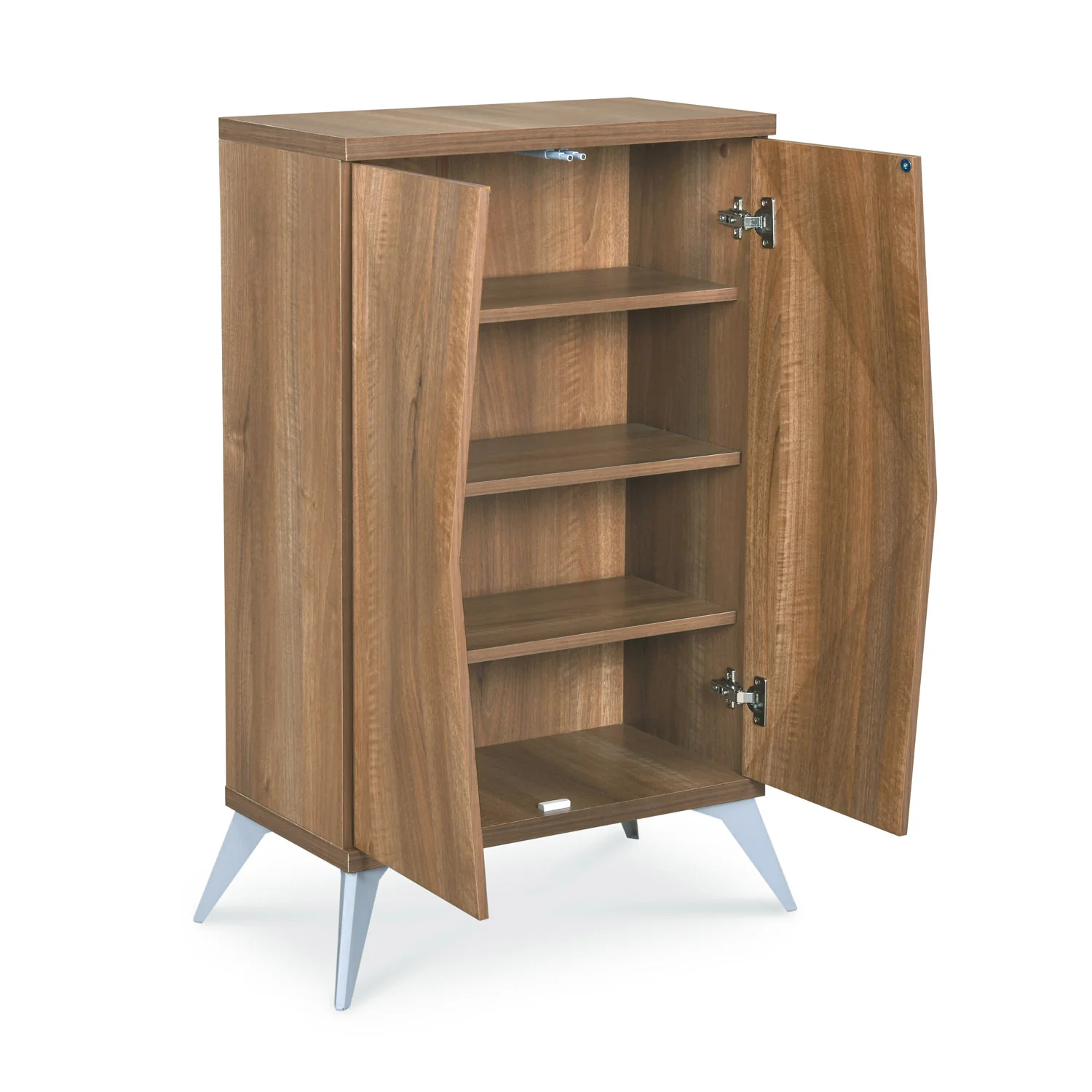 Nilkamal Trixie Shoe Cabinet (Oak) - Image 5