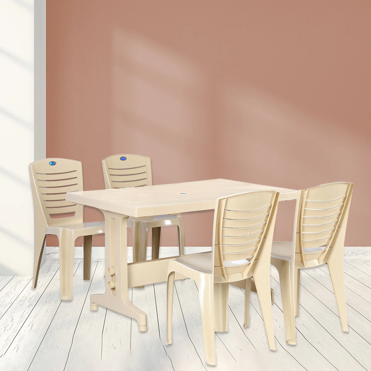 Nilkamal Ultima 4 Seater Dining Set - Image 10