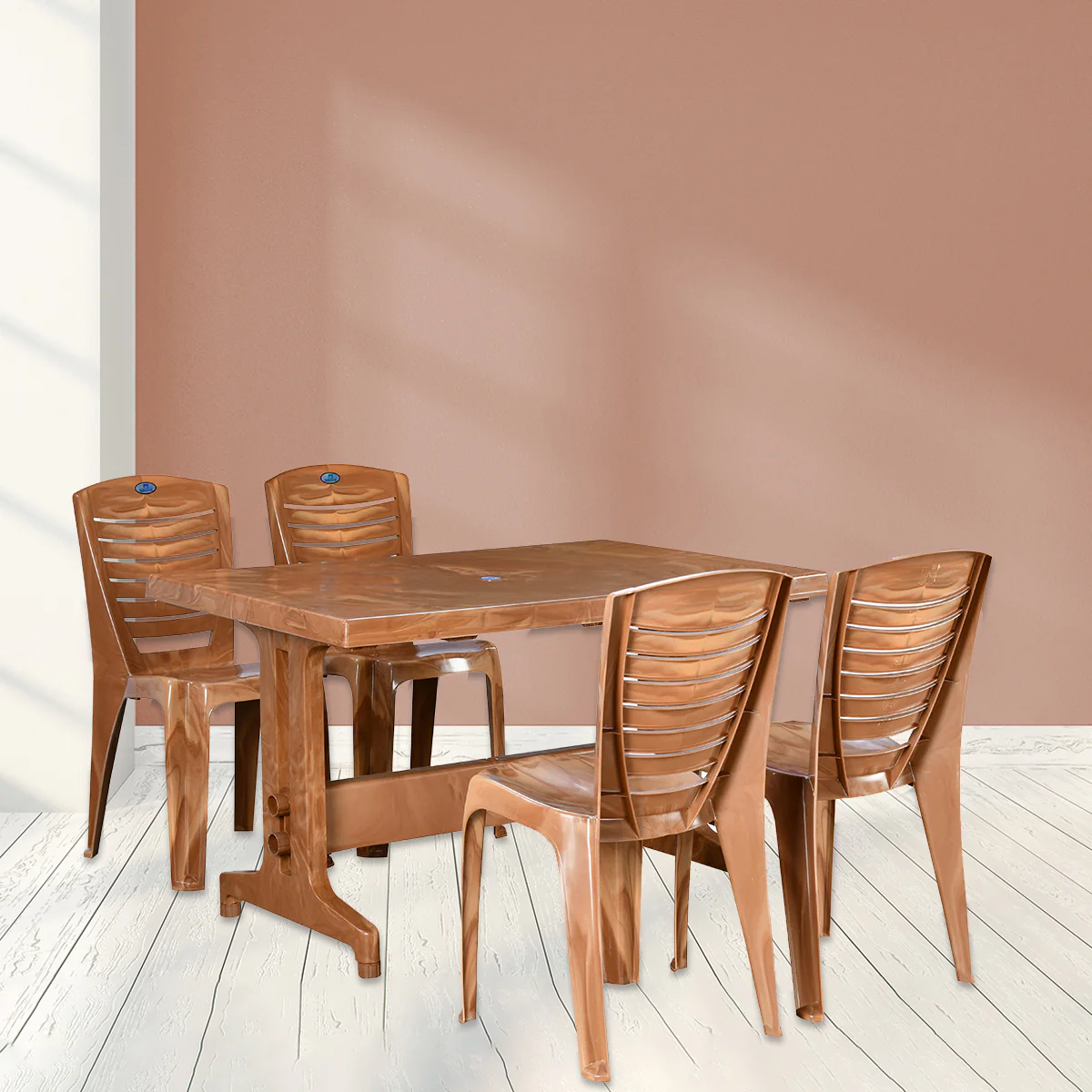 Nilkamal Ultima 4 Seater Dining Set - Image 2