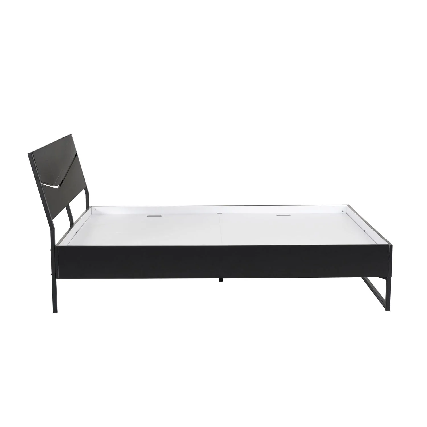 Nilkamal Urbenia Engineered Wood Without Storage King Bed (Black) - Image 8