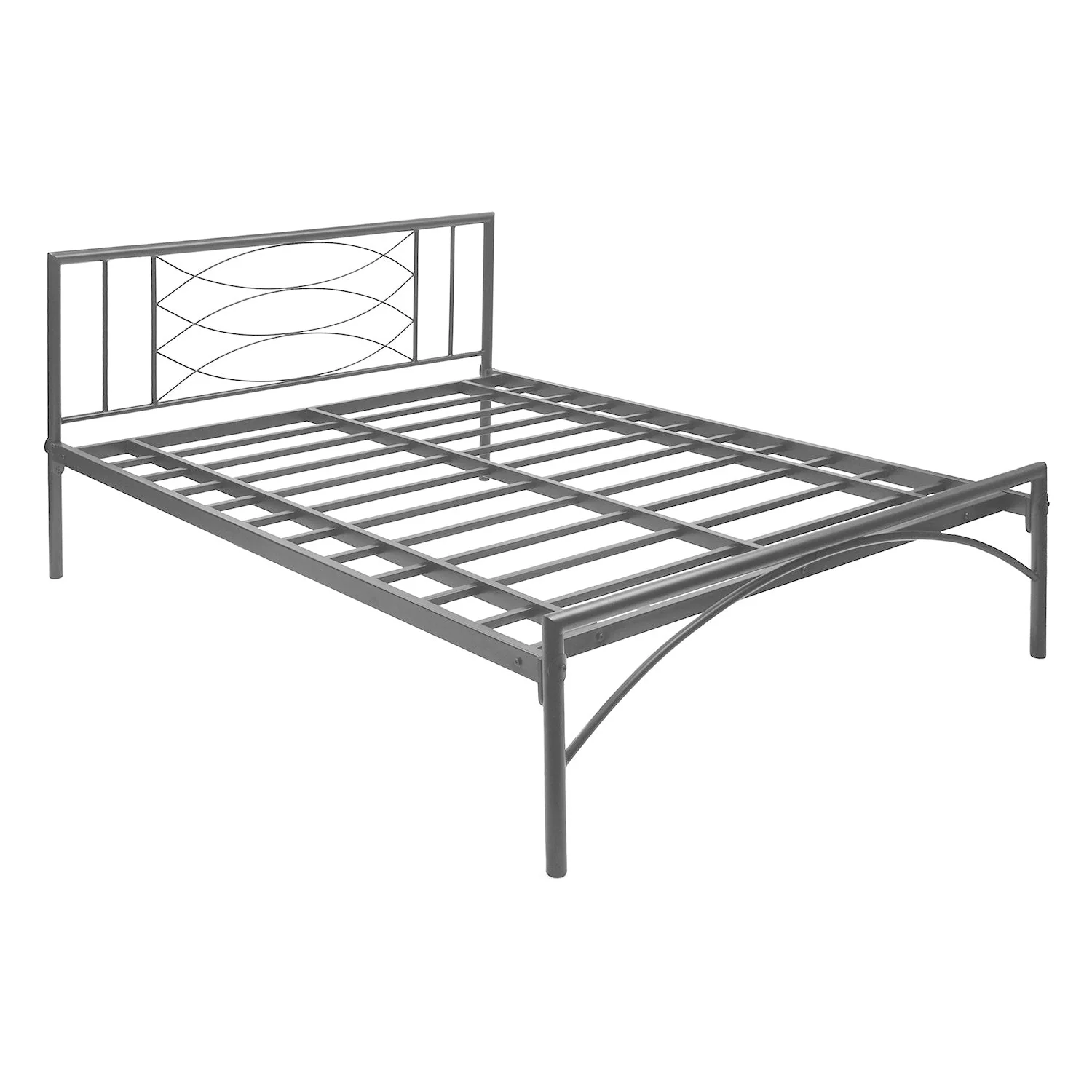 Nilkamal Ursa Metal Queen Bed (Black) - Image 2