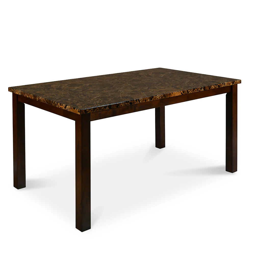 Nilkamal Venice 4 Seater Dining Set with Bench (Brown) - Image 4