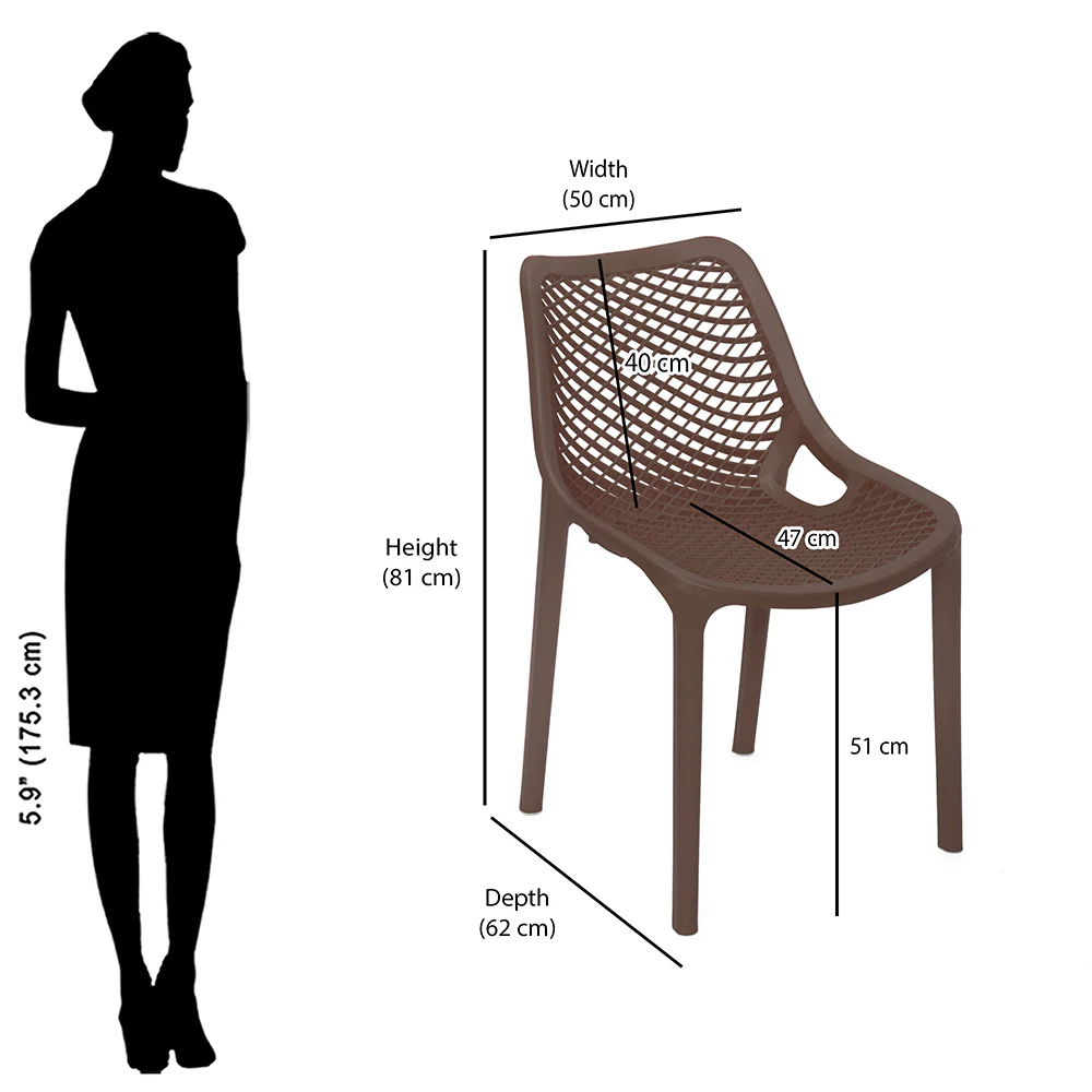 Nilkamal Vento Plastic Chair - Image 19