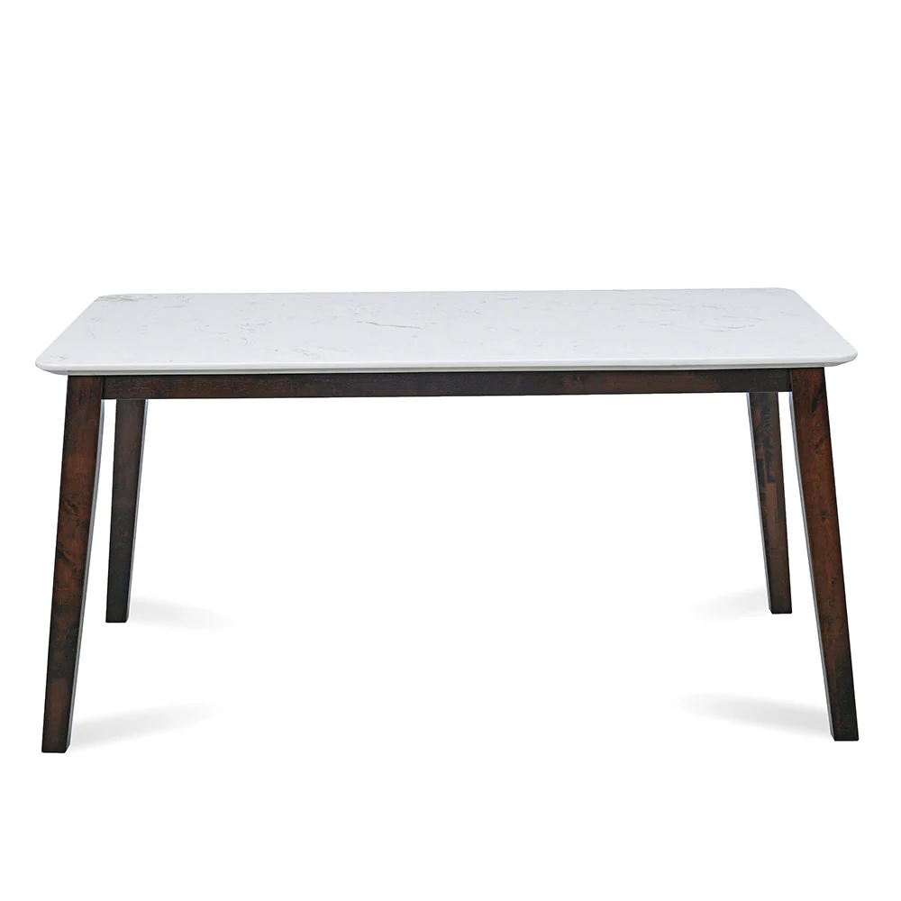 Nilkamal Venus 6 Seater Dining Table (Milan Walnut) - Image 2