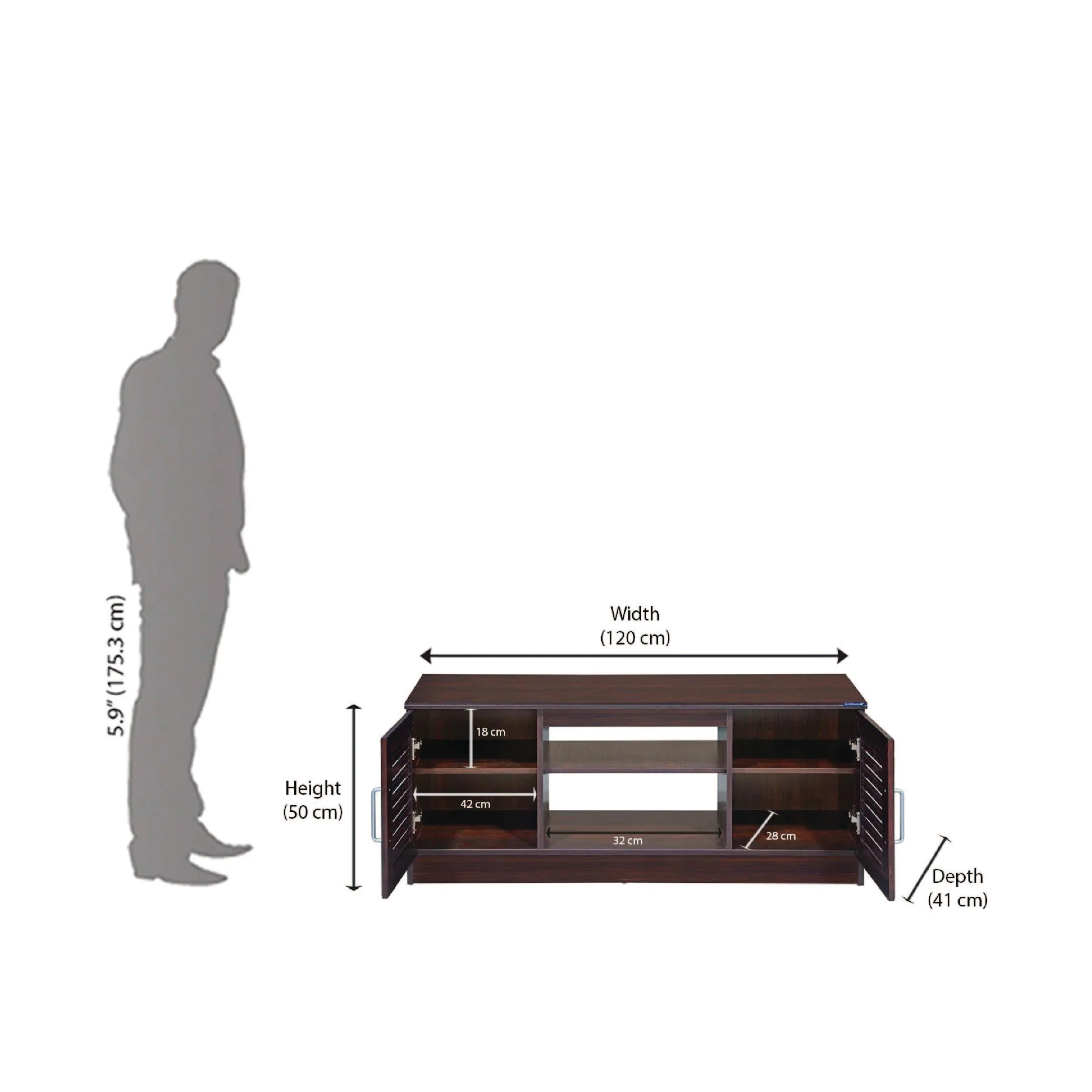 Nilkamal Vita TV Cabinet - Image 5