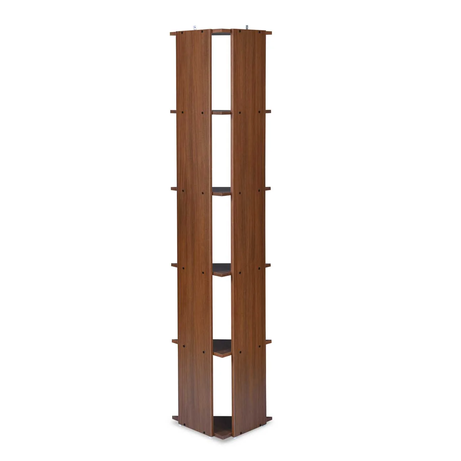 Nilkamal Wales Book Case (Classic Walnut) - Image 6
