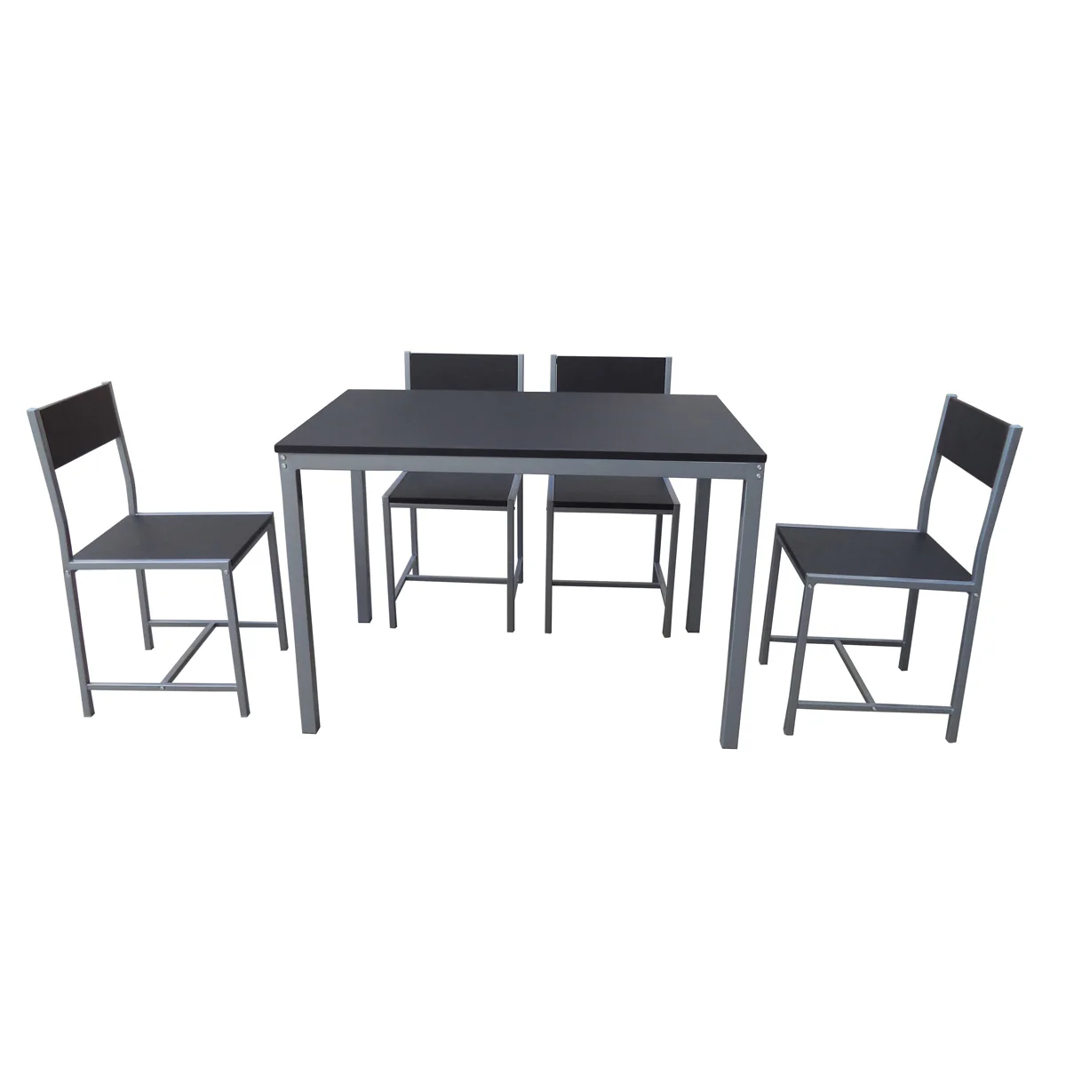 Nilkamal Wigo 4 Seater Dining Set (Walnut) - Image 2
