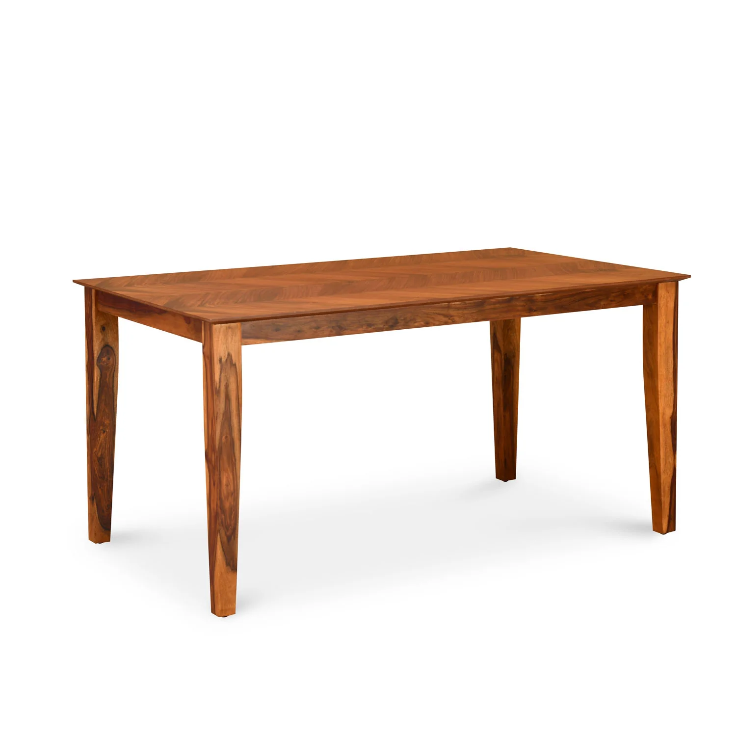 Nilkamal Wonder Solid Wood 6 Seater Dining Set (Honey) - Image 4