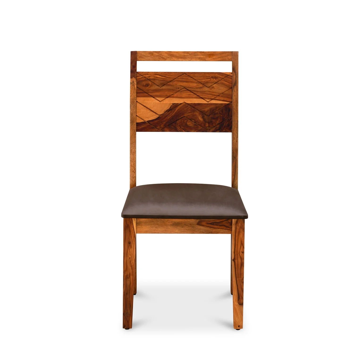 Nilkamal Wonder Solid Wood Dining Chair (Honey) - Image 2