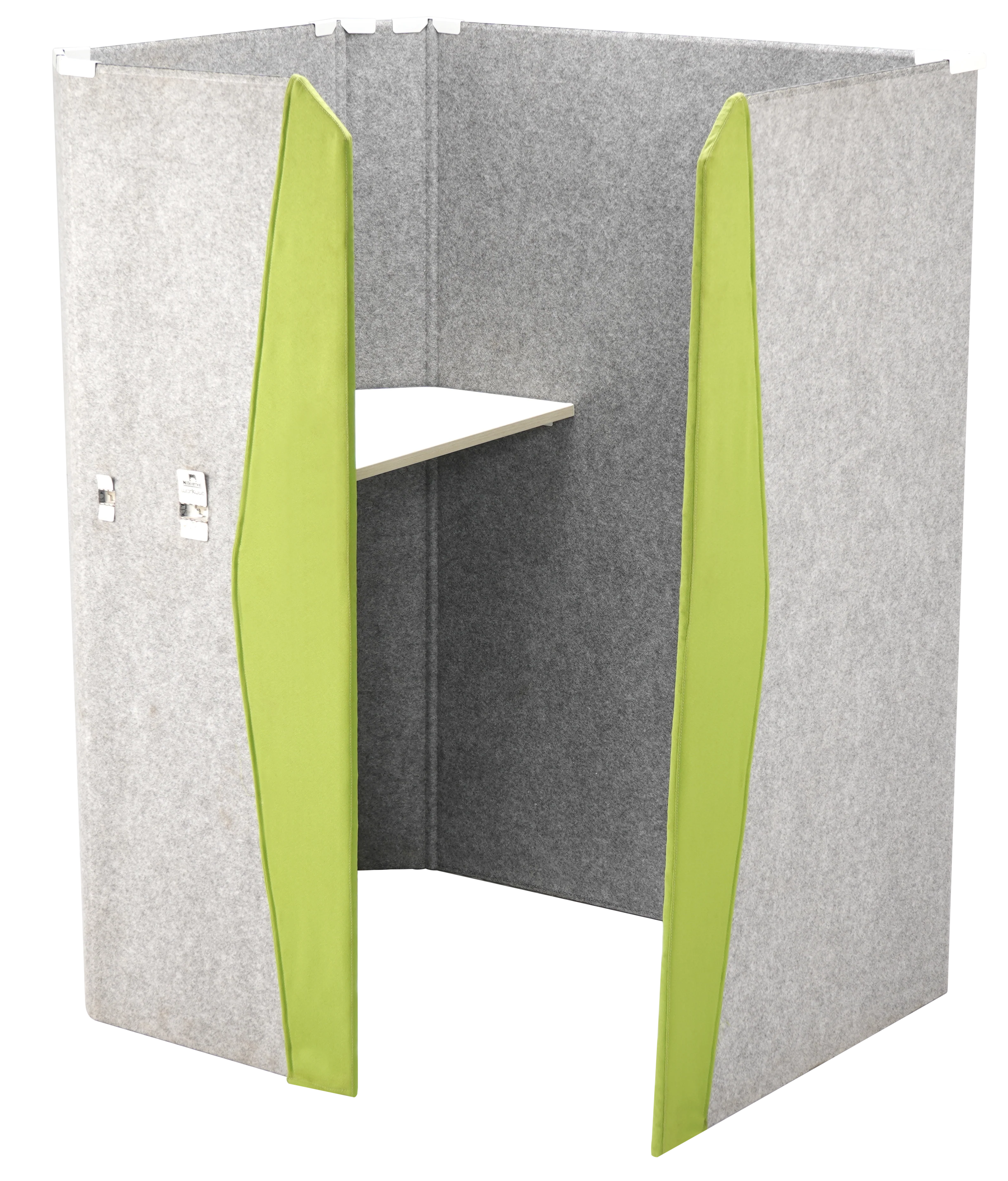 Nilkamal Workube Full (Grey / Green) - Image 4